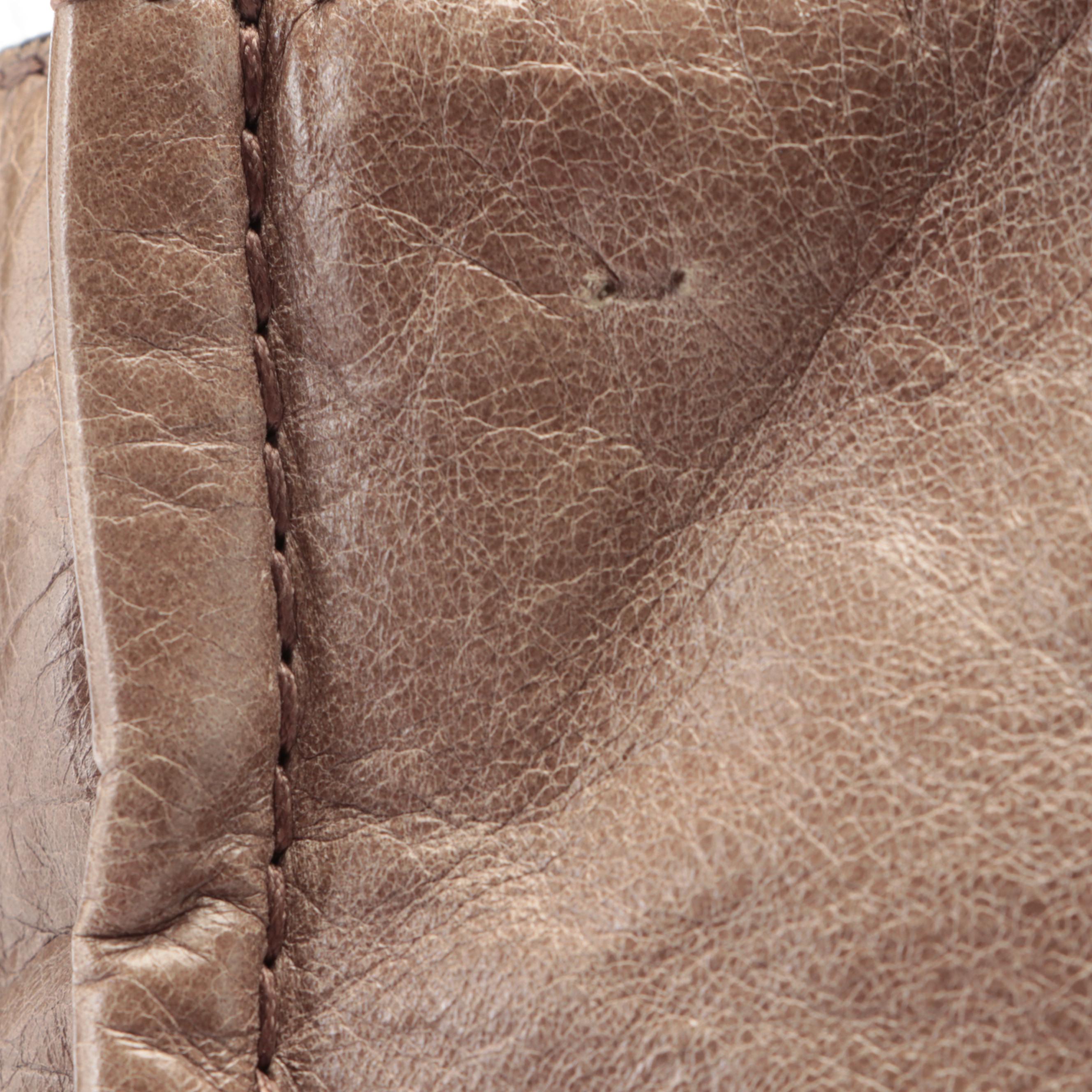 Prada Large Convertible Shopper Tote in Vitello Shine Leather