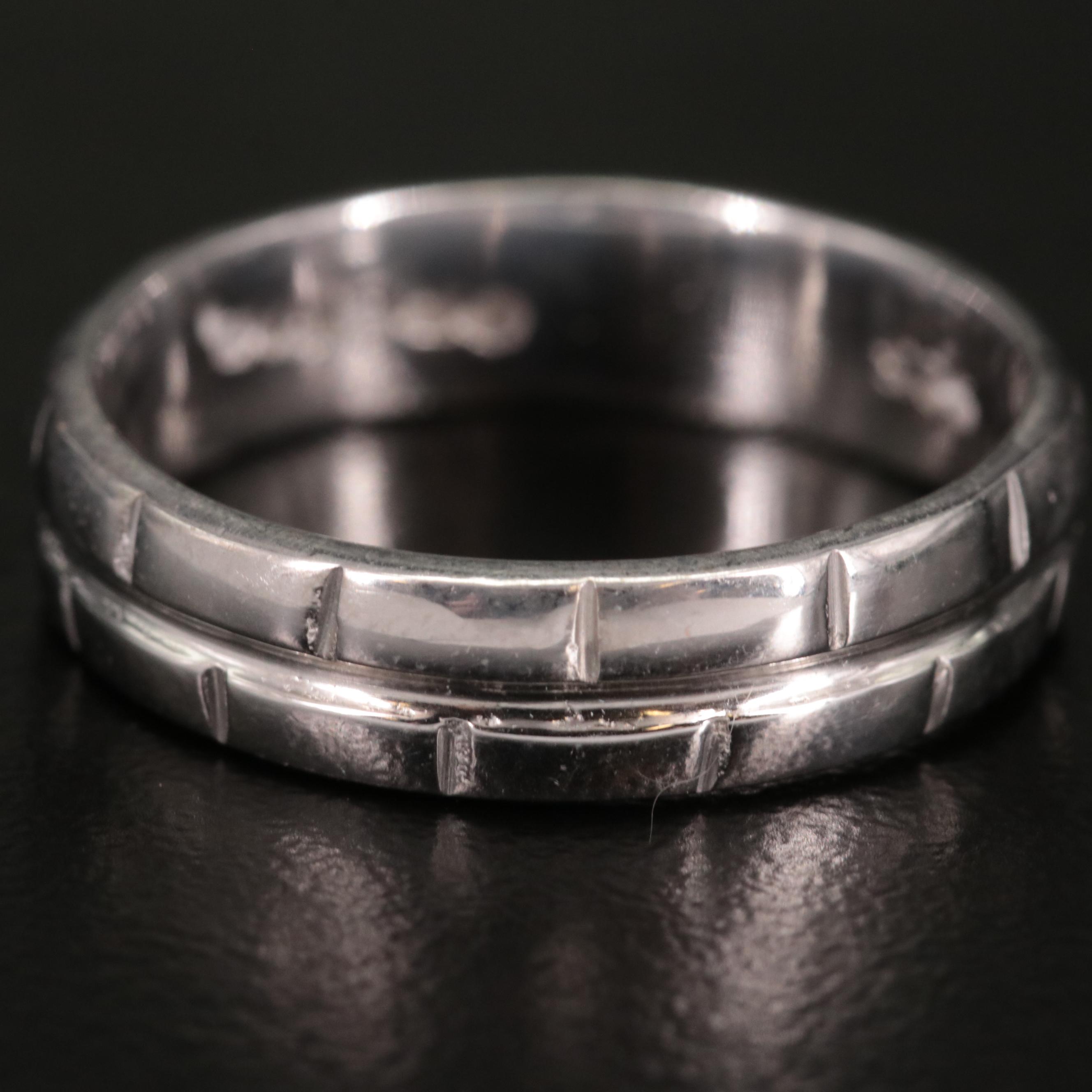 Sterling Textured Ring