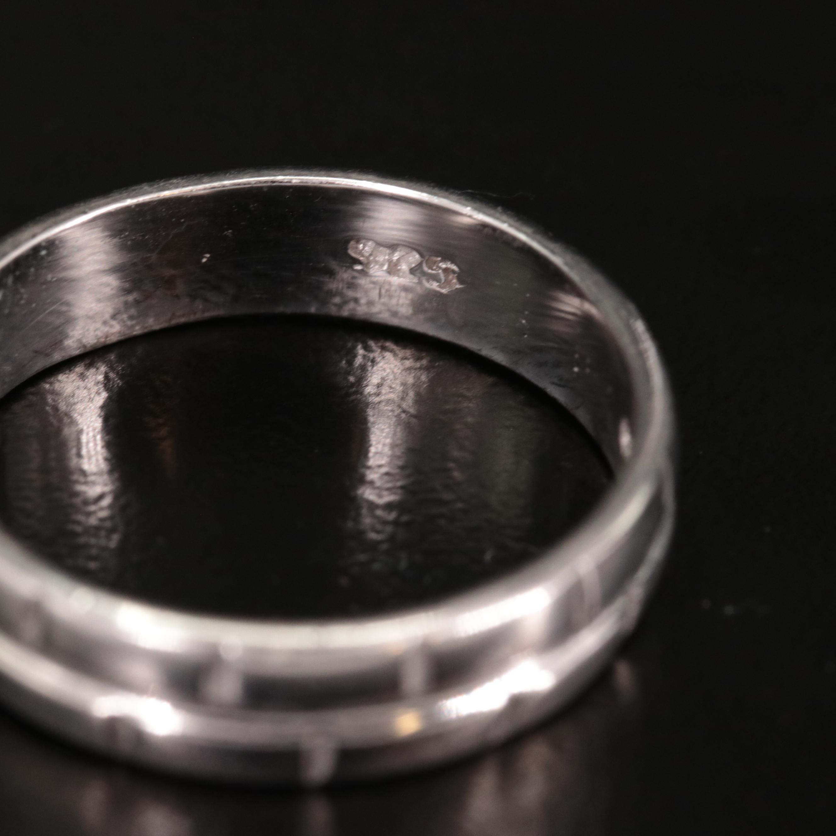 Sterling Textured Ring