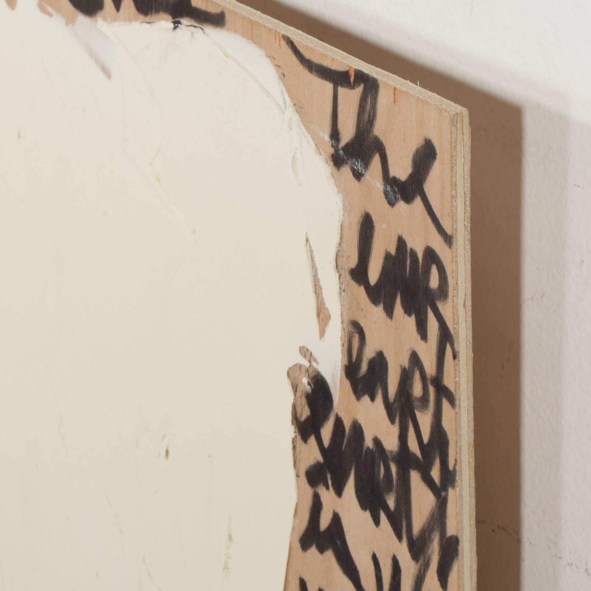 Anthony Eve Kemp Outsider Art Acrylic Painting "She is Not Weeping," 2016