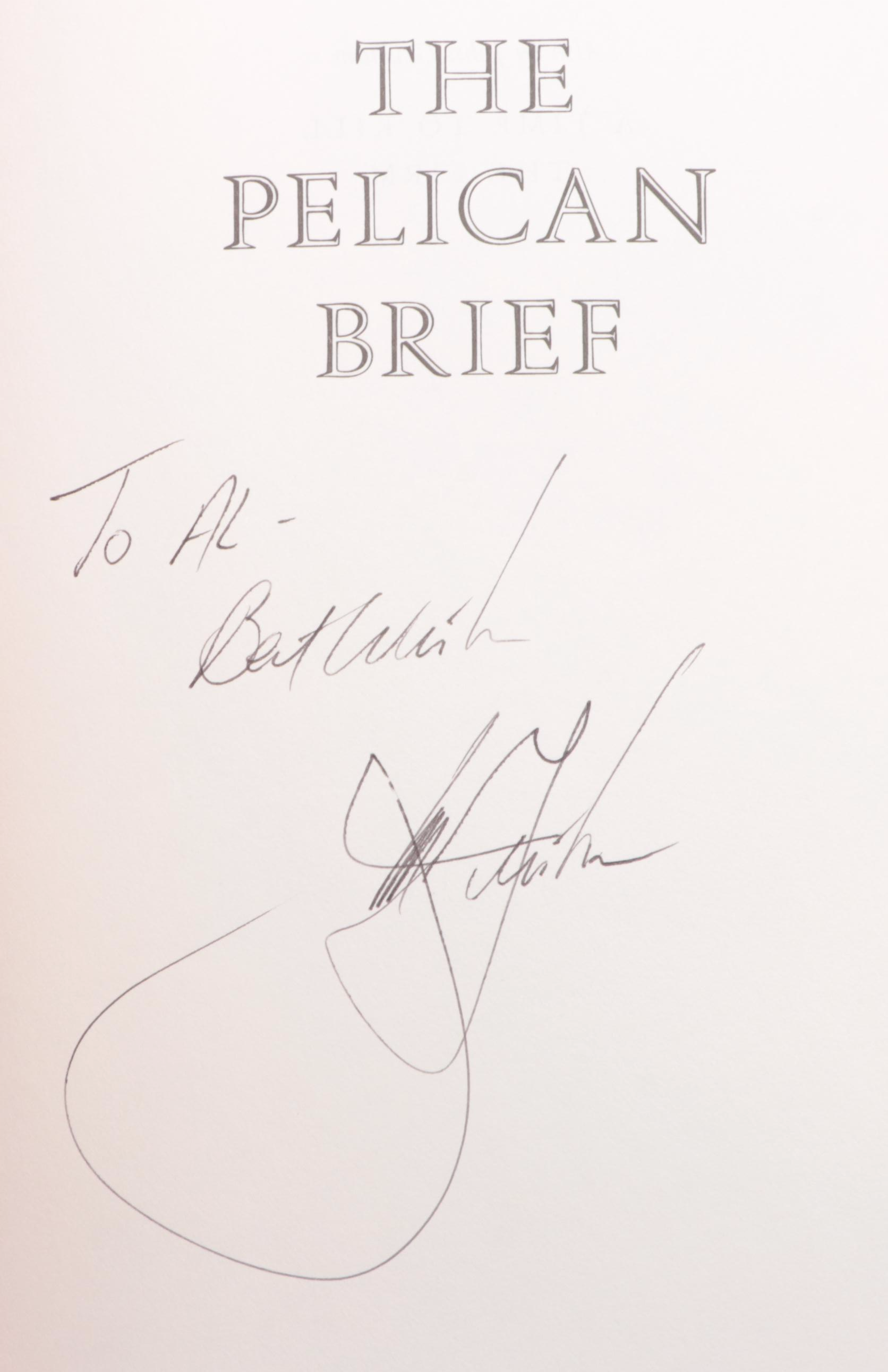 Signed First Edition "The Pelican Brief" and More by John Grisham