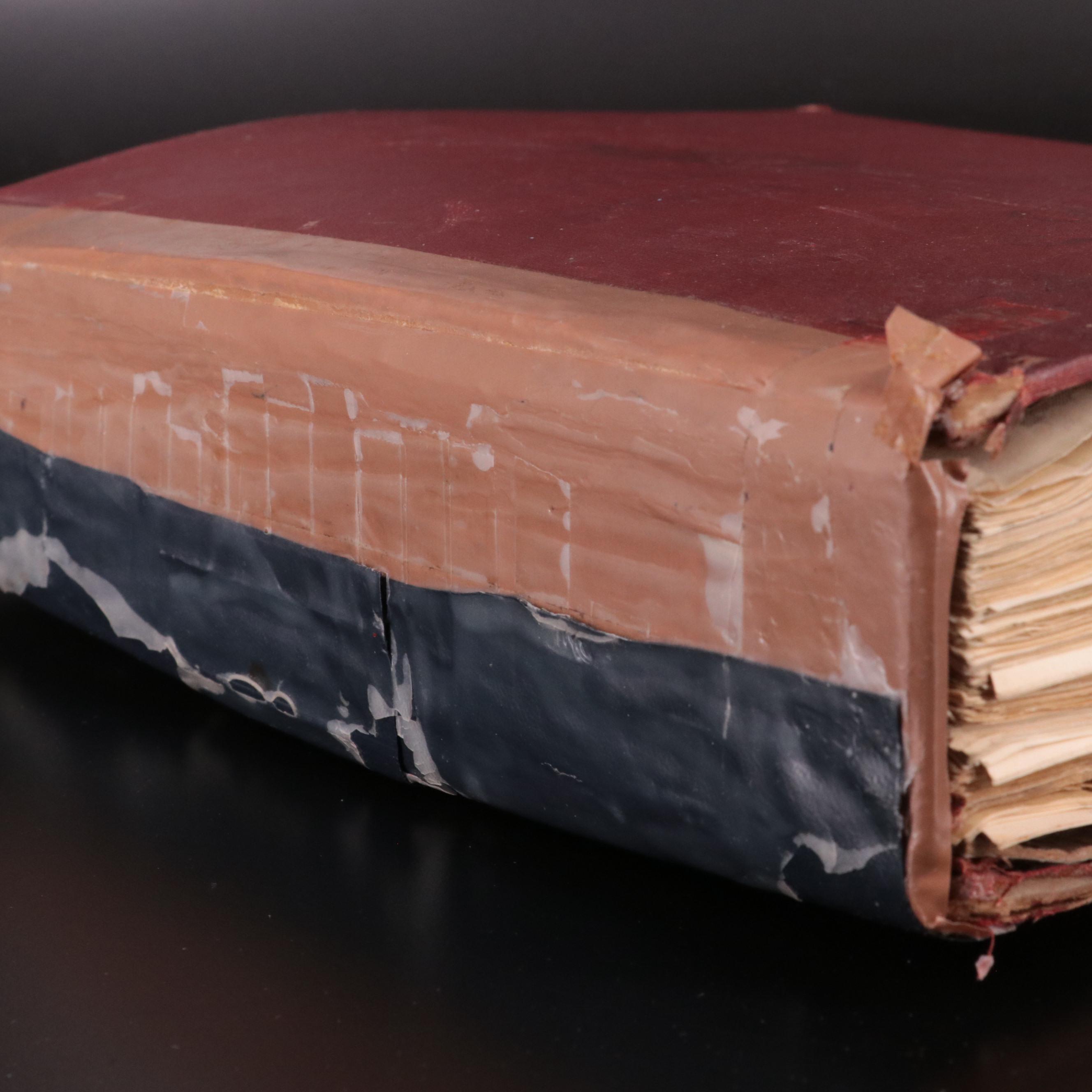 Vintage World Wide Postage Stamp Album