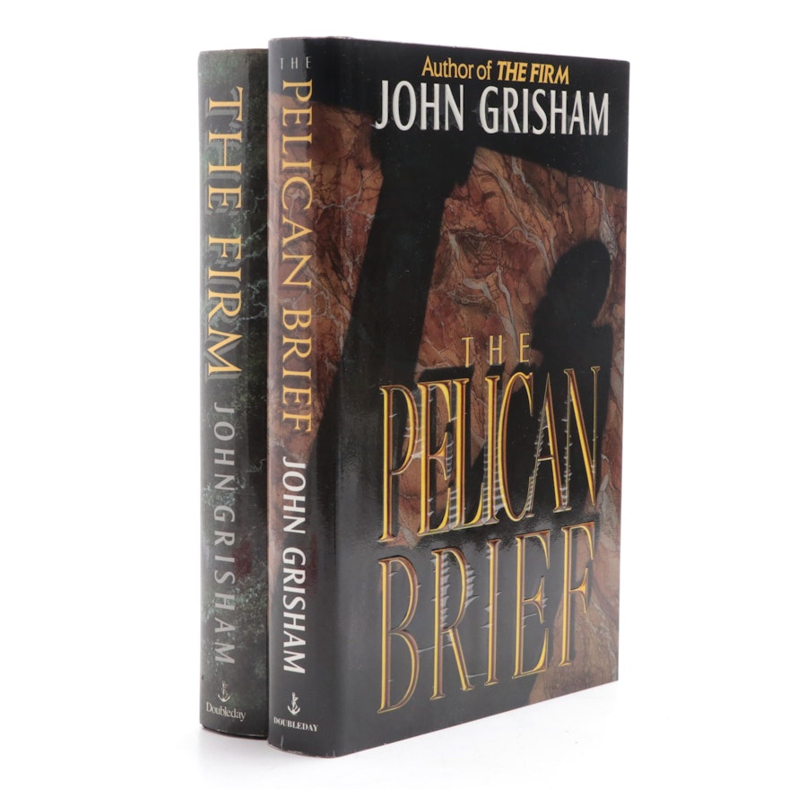 Signed First Edition "The Pelican Brief" and More by John Grisham