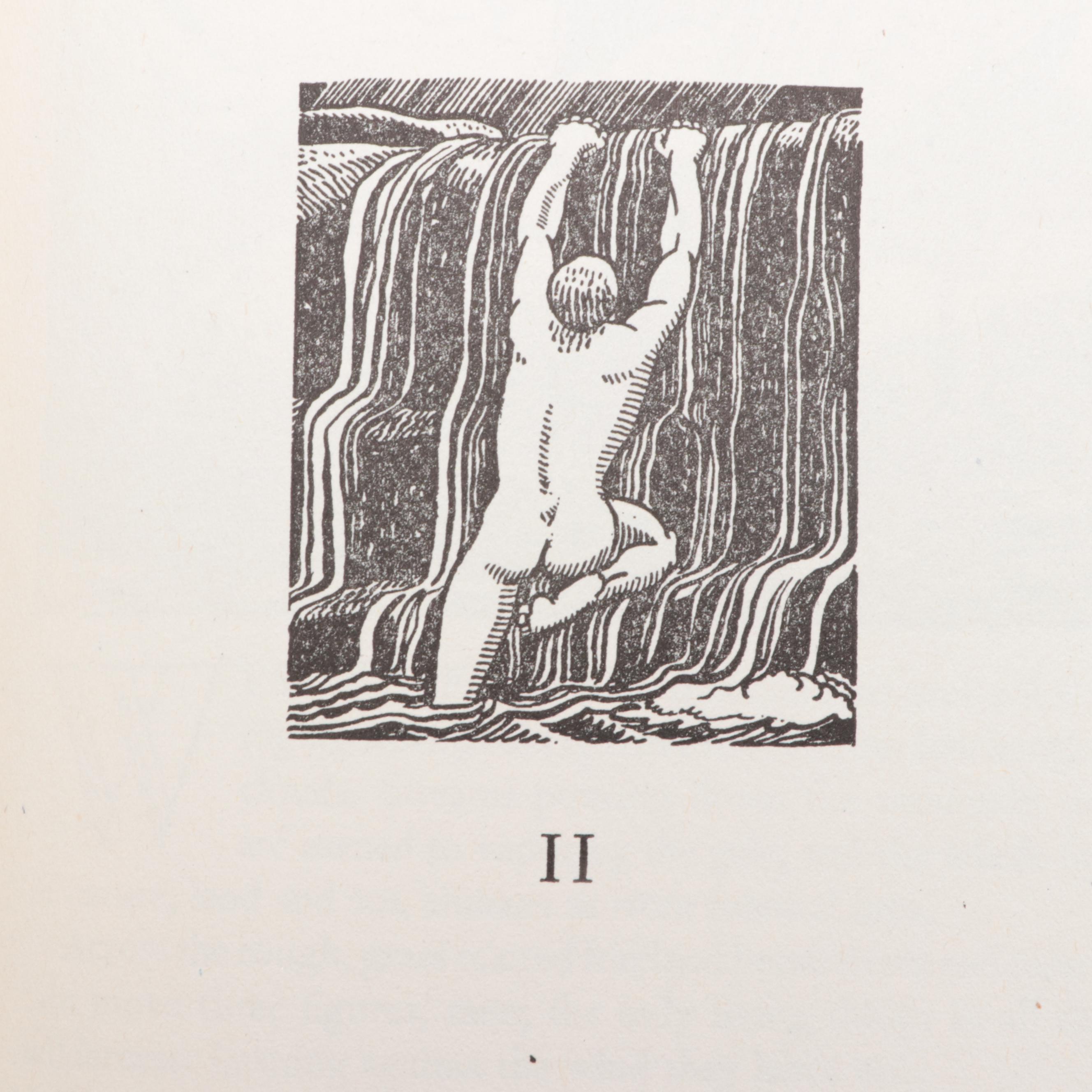 Signed "N by E" by Rockwell Kent, 1944