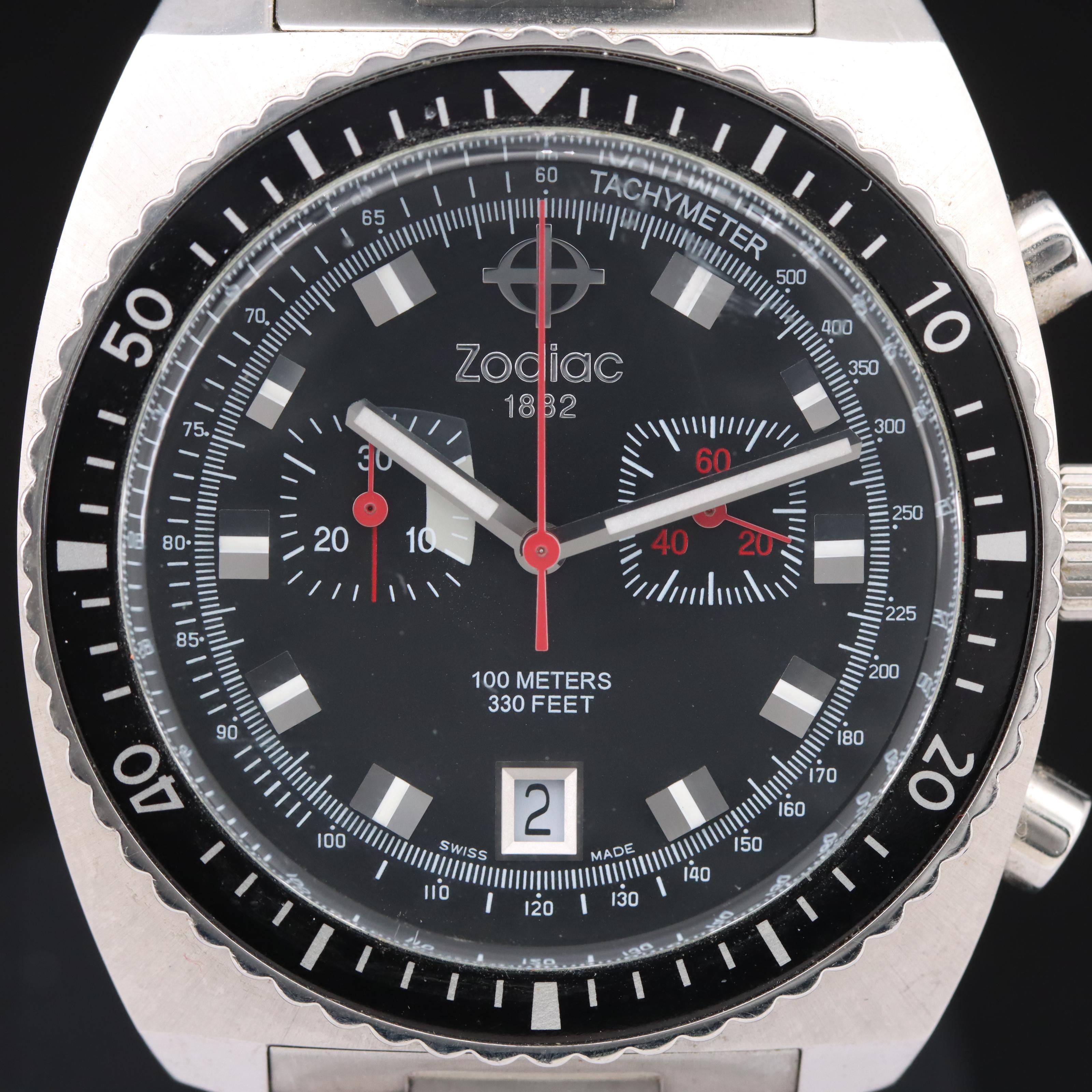 Zodiac 1882 Sea Dragon Chronograph with Date Watch