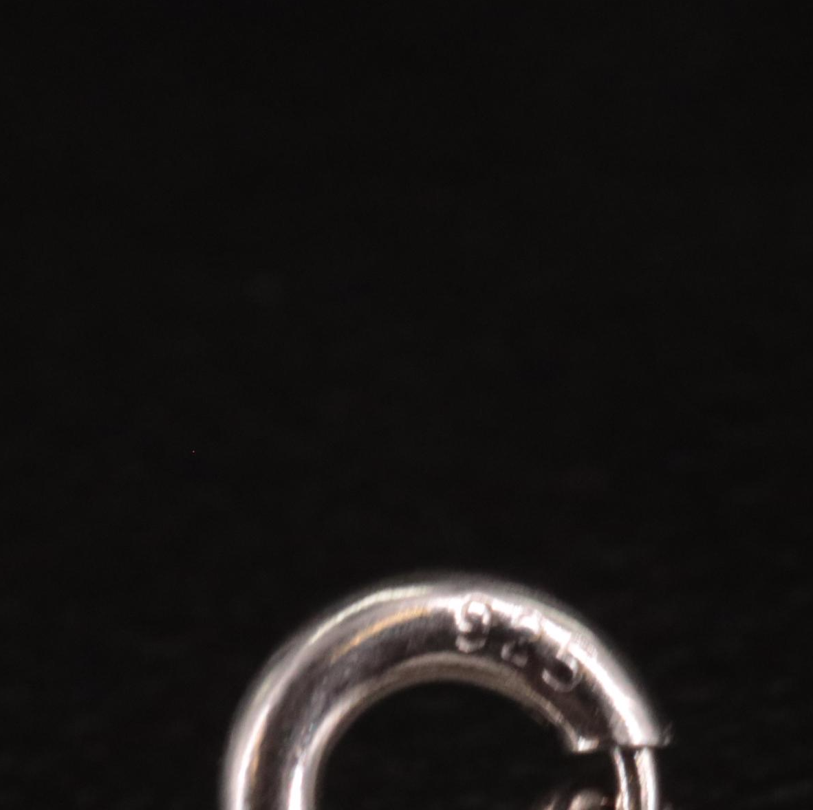 Sterling Mother of Pearl, Citrine, and Garnet Dolphin Pendant Necklace