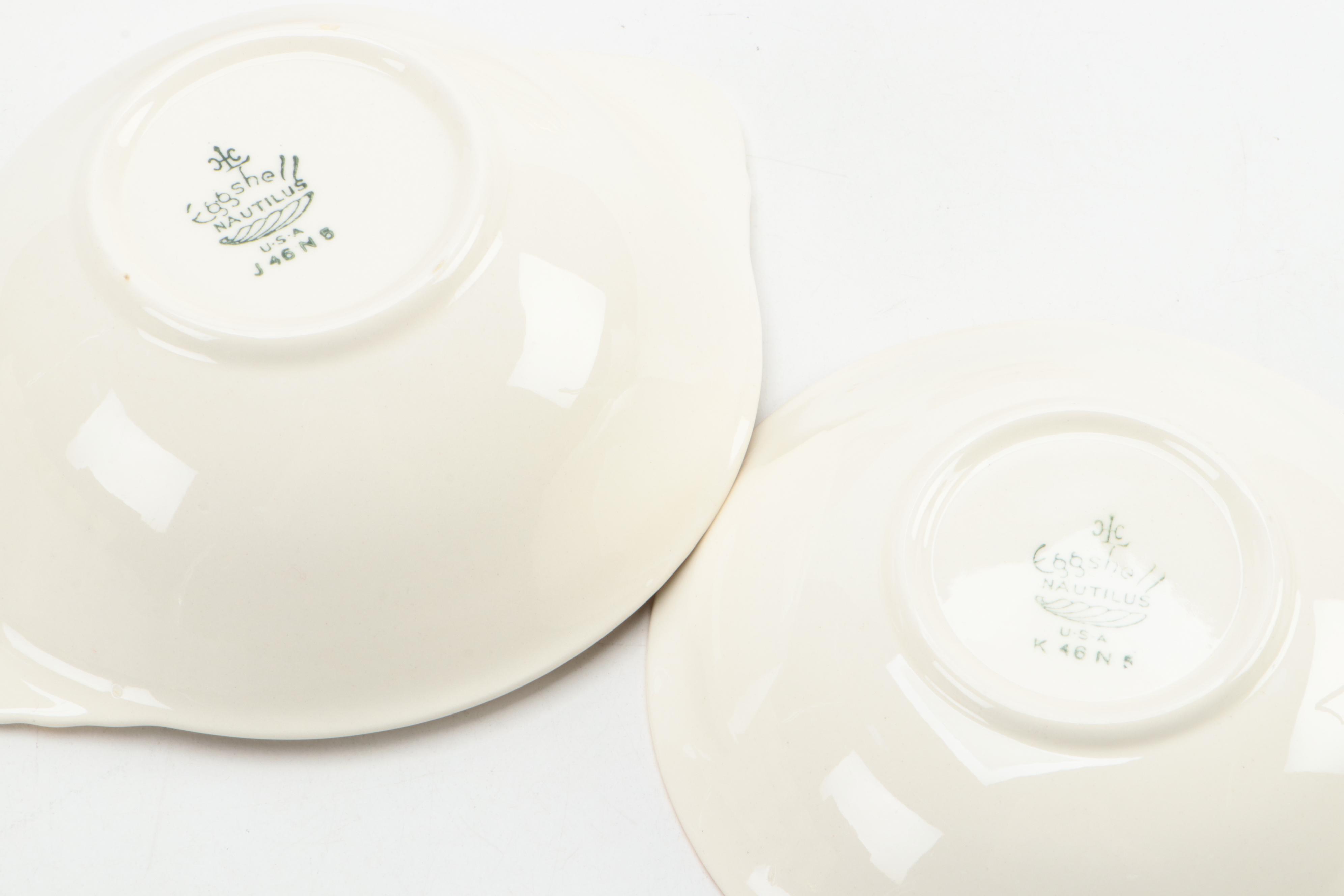 Homer Laughlin "Blue Dawn" Ceramic Dinnerware and Serving Accessories