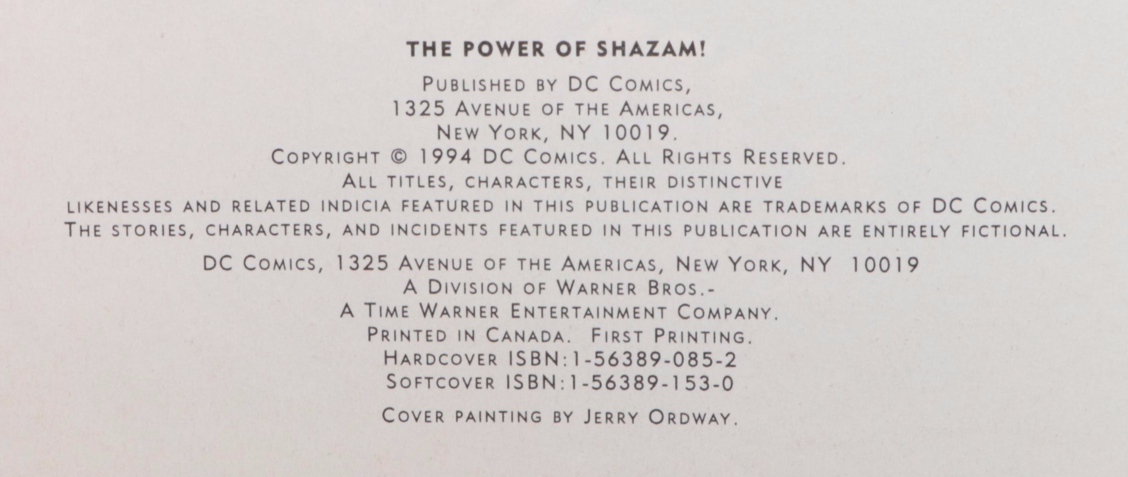 Shazam! Comic Book, Deluxe Collector Figure, and More, 1990s–2000s
