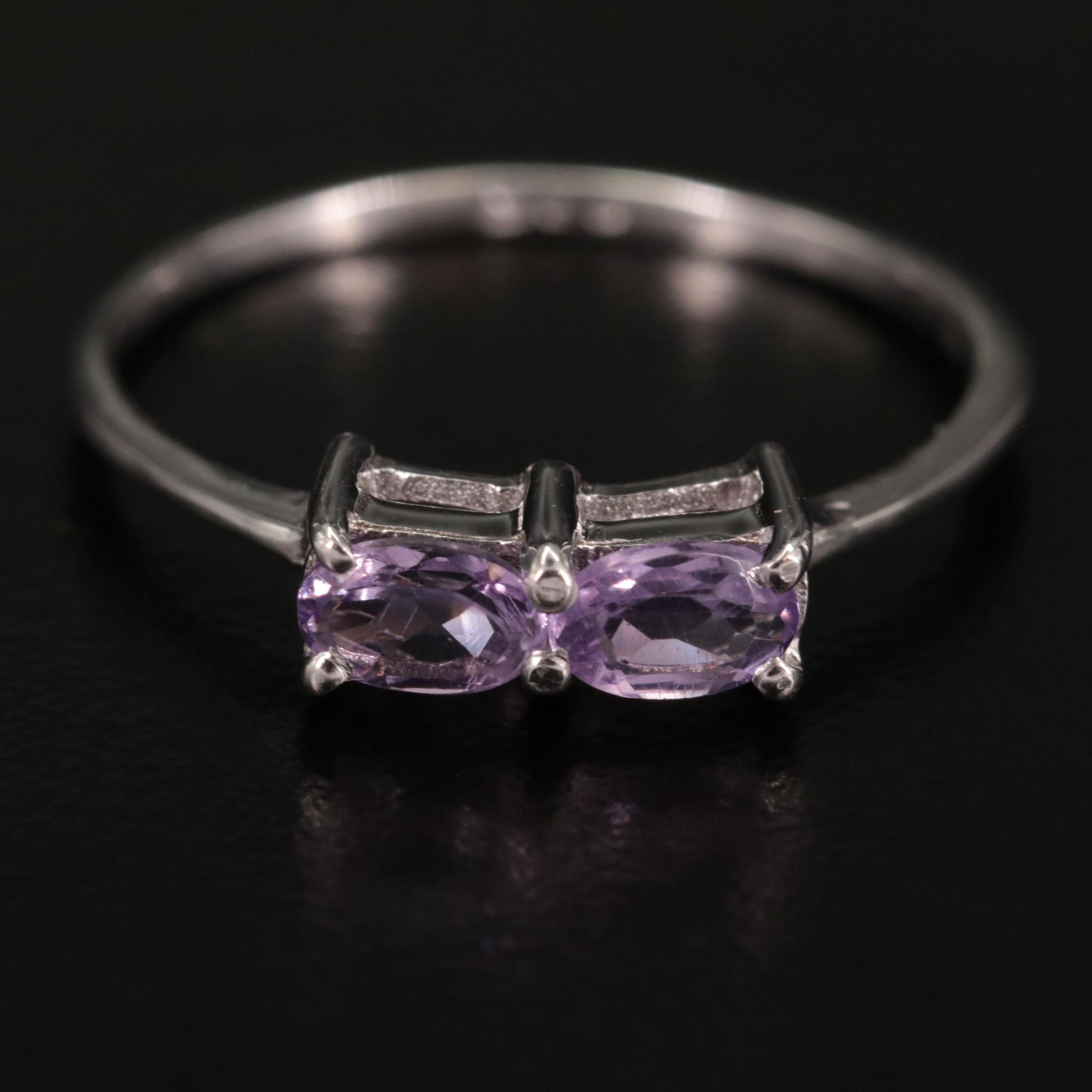 Sterling Amethyst Ring