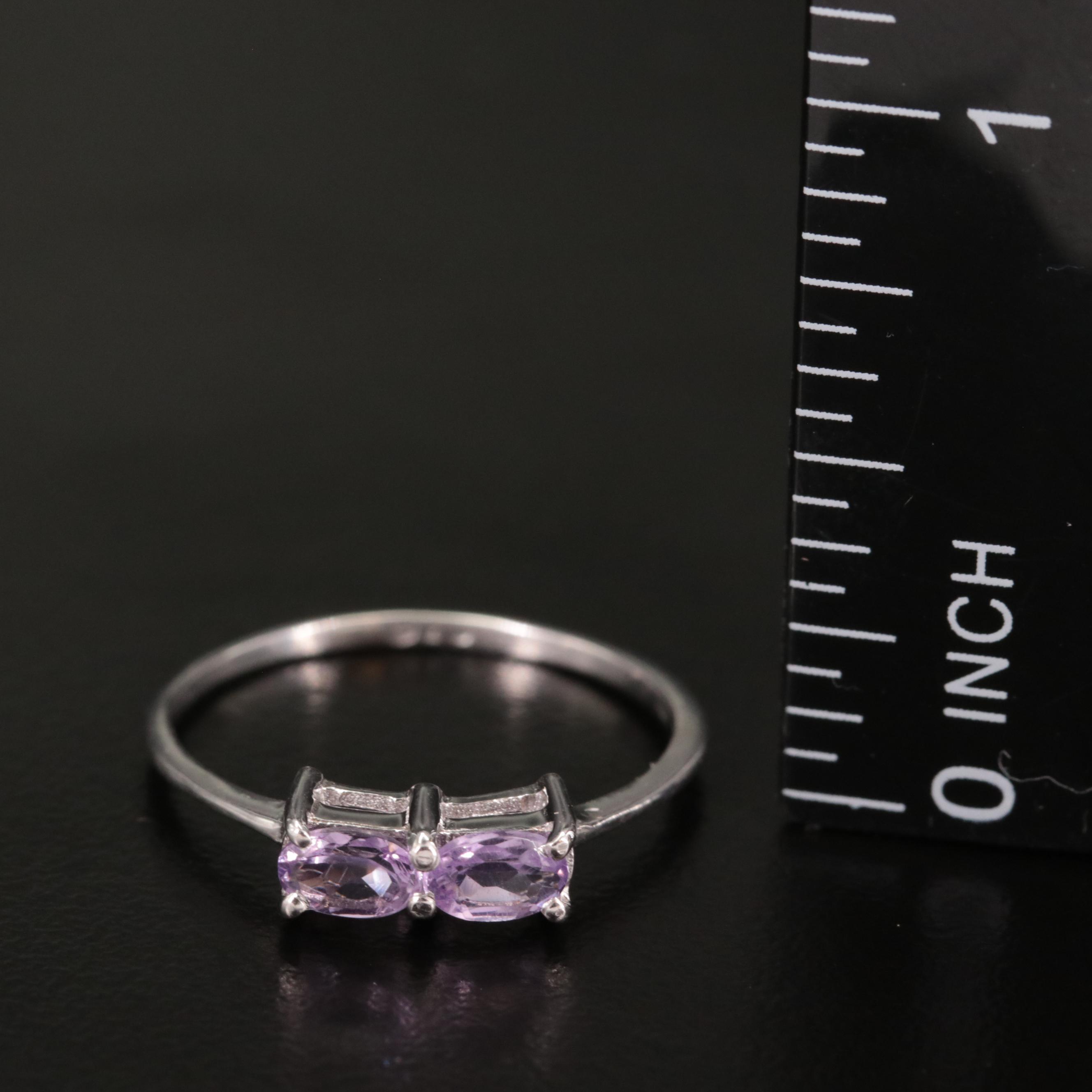 Sterling Amethyst Ring