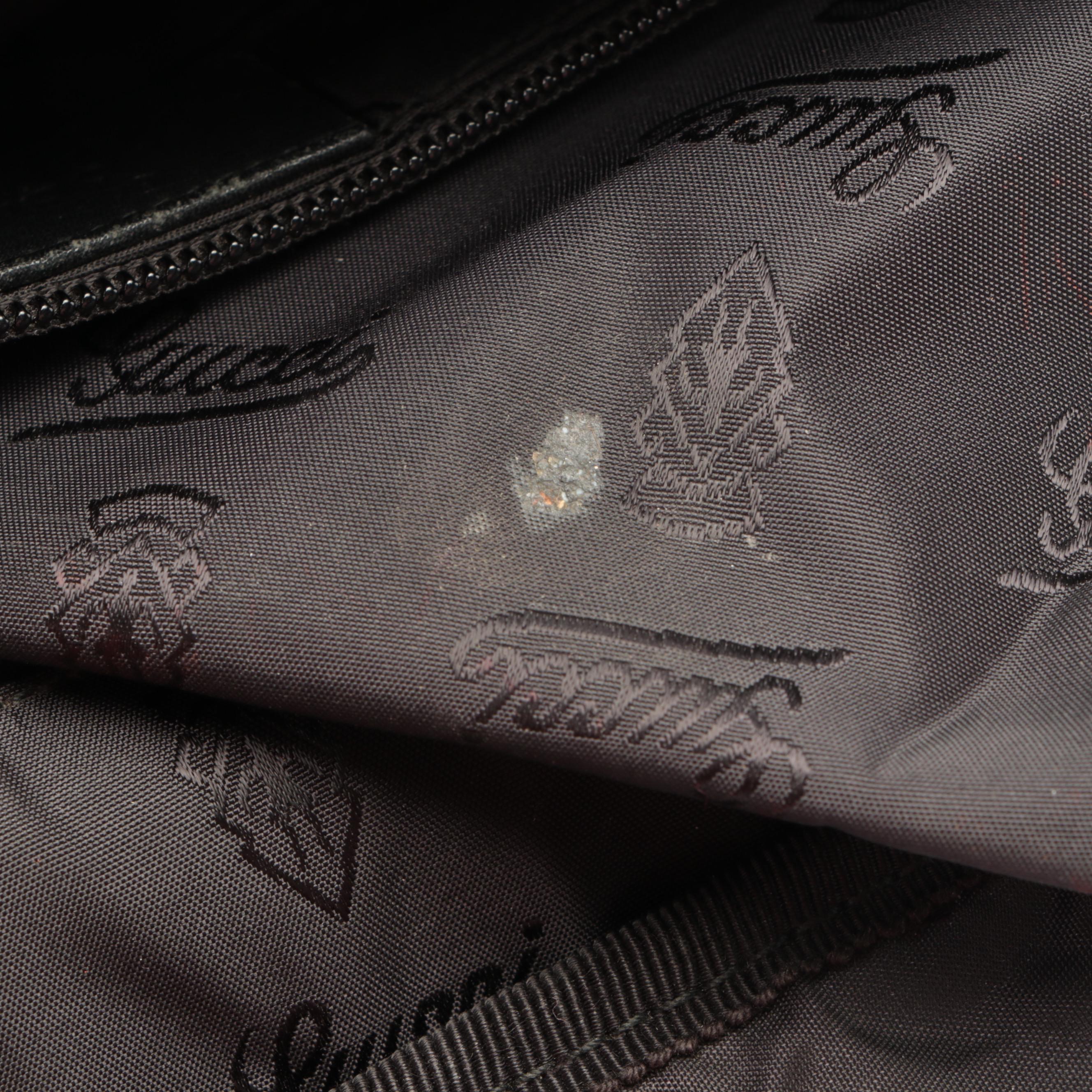 Gucci Soft Briefcase in Black Guccissima Leather