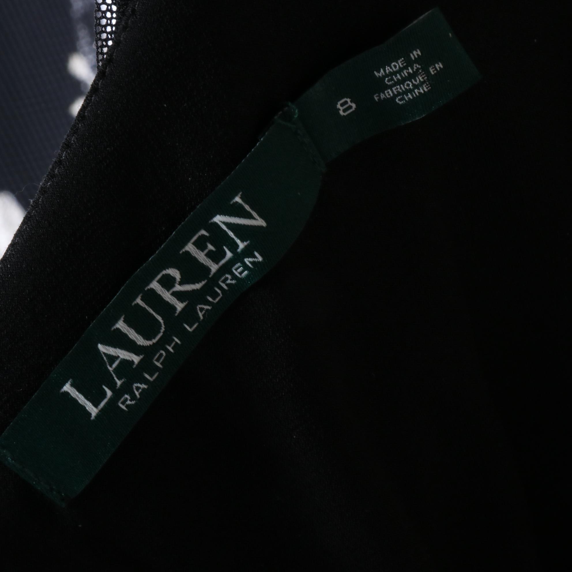 Bronx & Banco Floral High-Low Dress and Lauren Ralph Lauren Sequin Stripe Gown