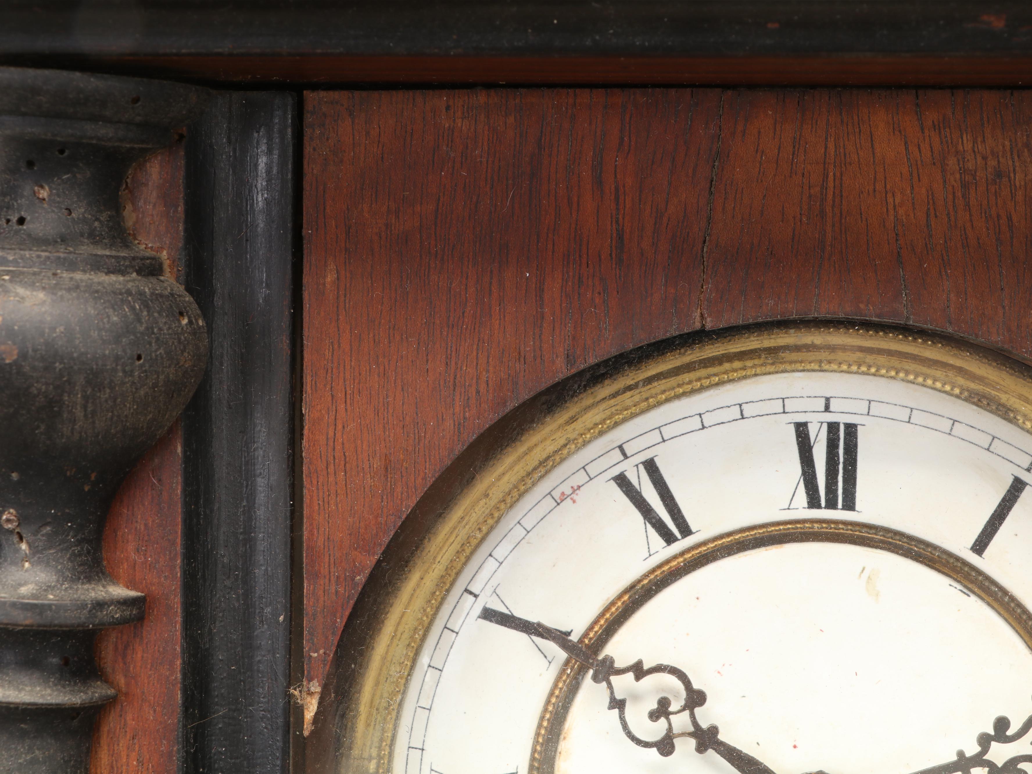 Junghans Carved Walnut Regulator Wall Clock, Late 19th/ Early 20th Century