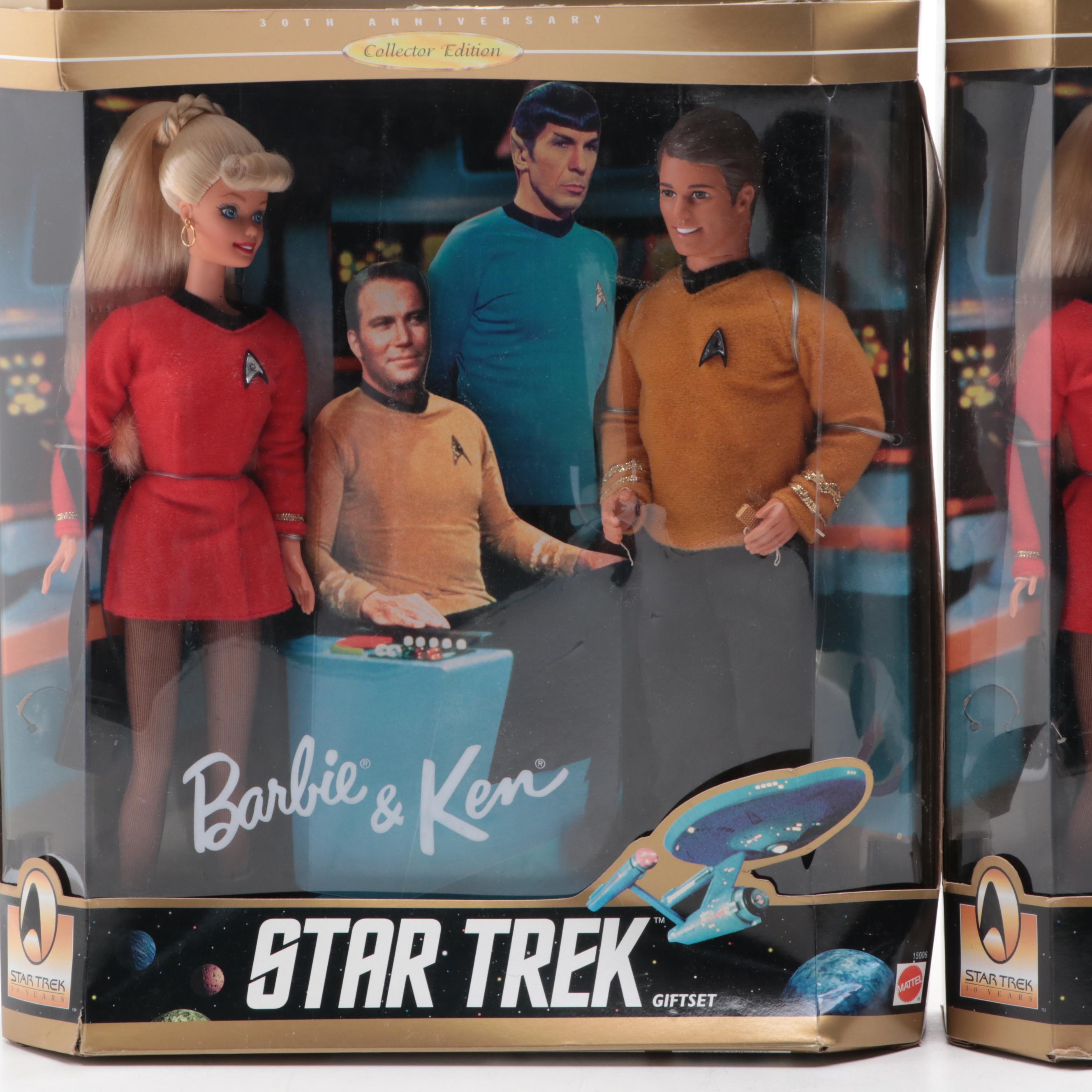 Barbie & Ken "Star Trek" 30th Anniversary Collector's Edition Sets