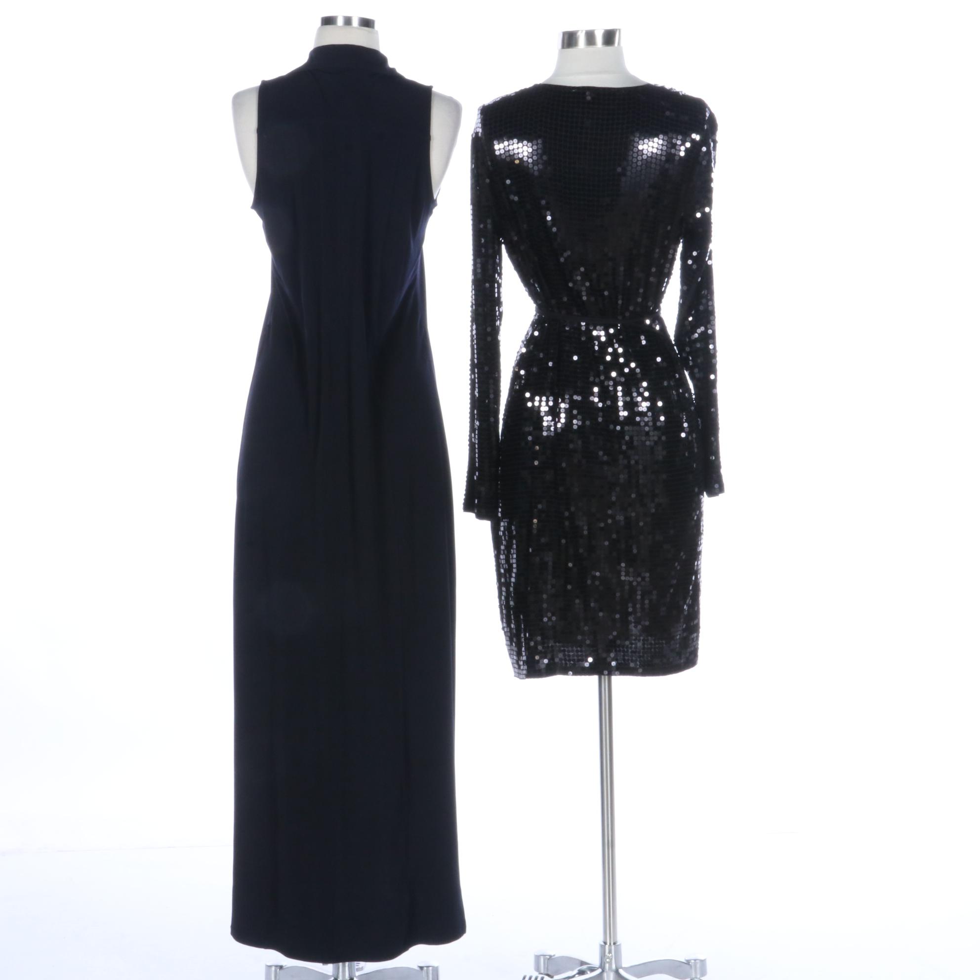 MICHAEL Michael Kors Sequin Wrap Dress and Sleeveless Shirt Dress