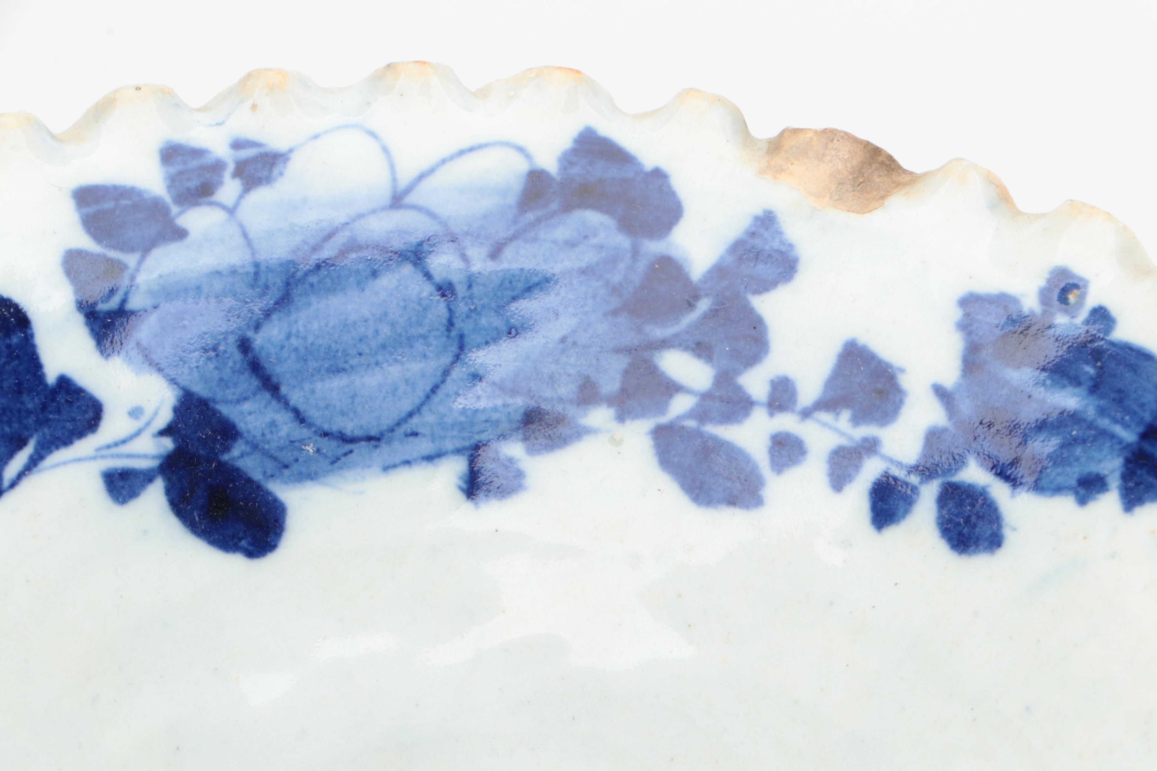 Japanese Arita Blue and White Porcelain Vase, Mid to Late 19th Century