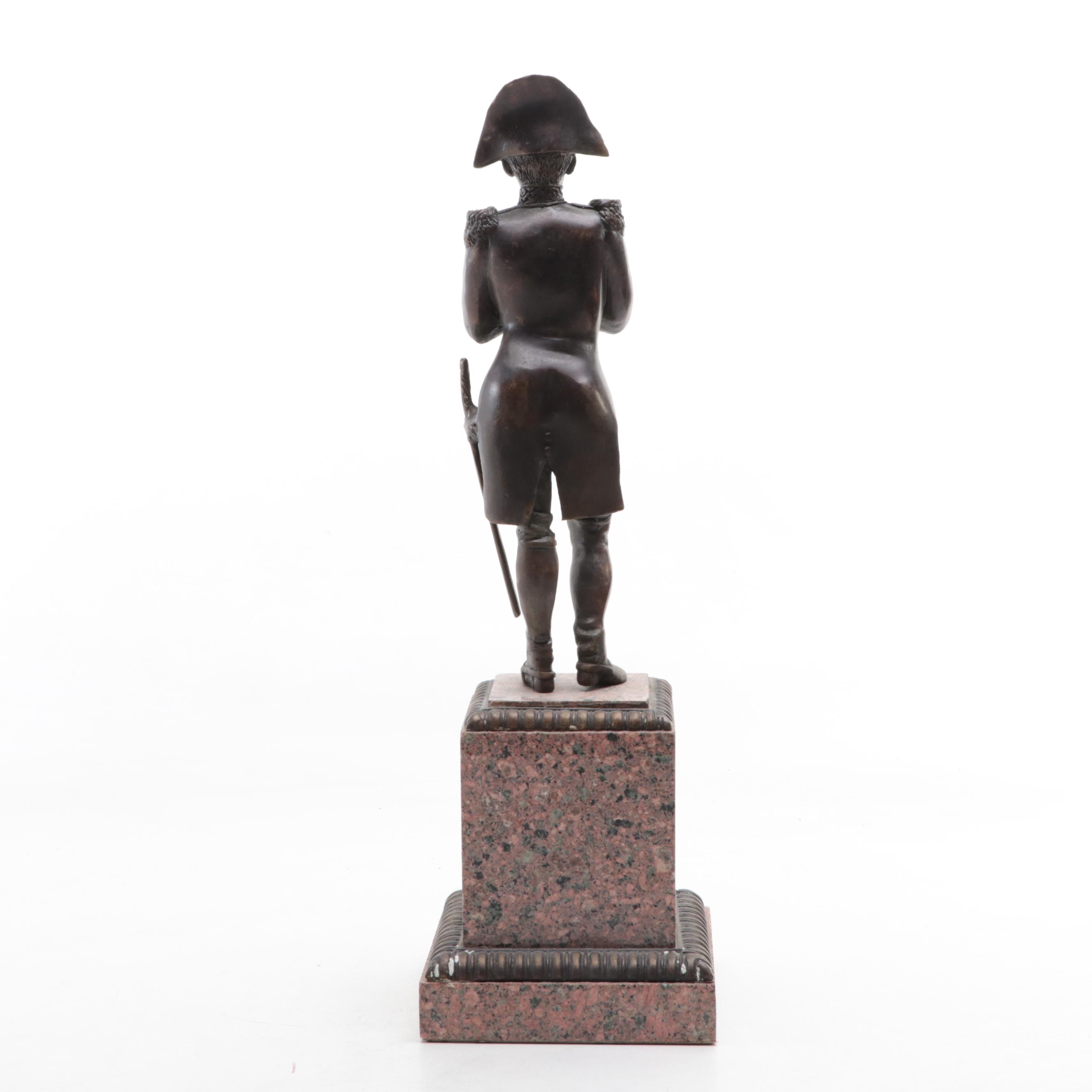 Bronze Statuette of Napoleon Bonaparte, 20th Century