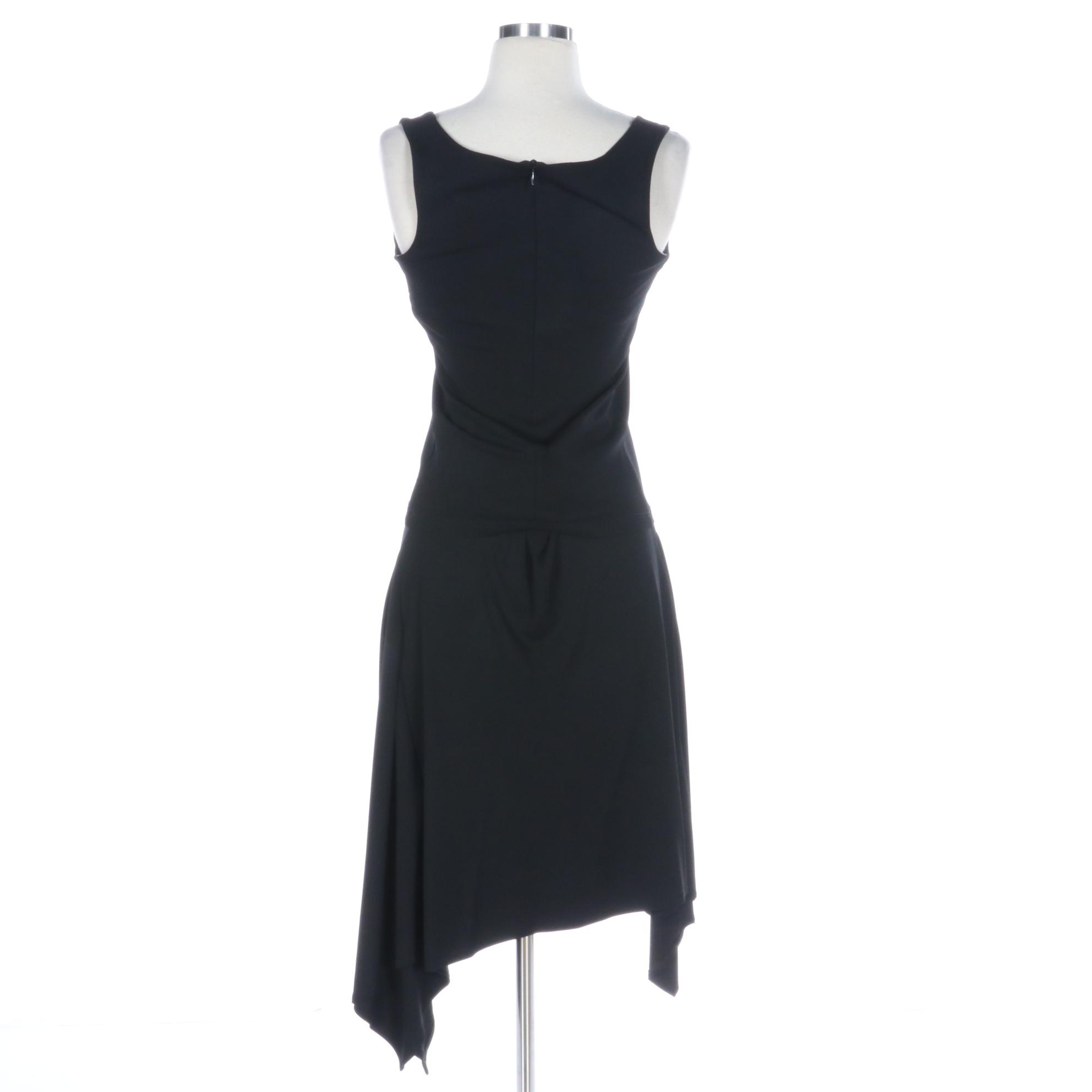 Burberry Black Knit Tank and Skirt Set