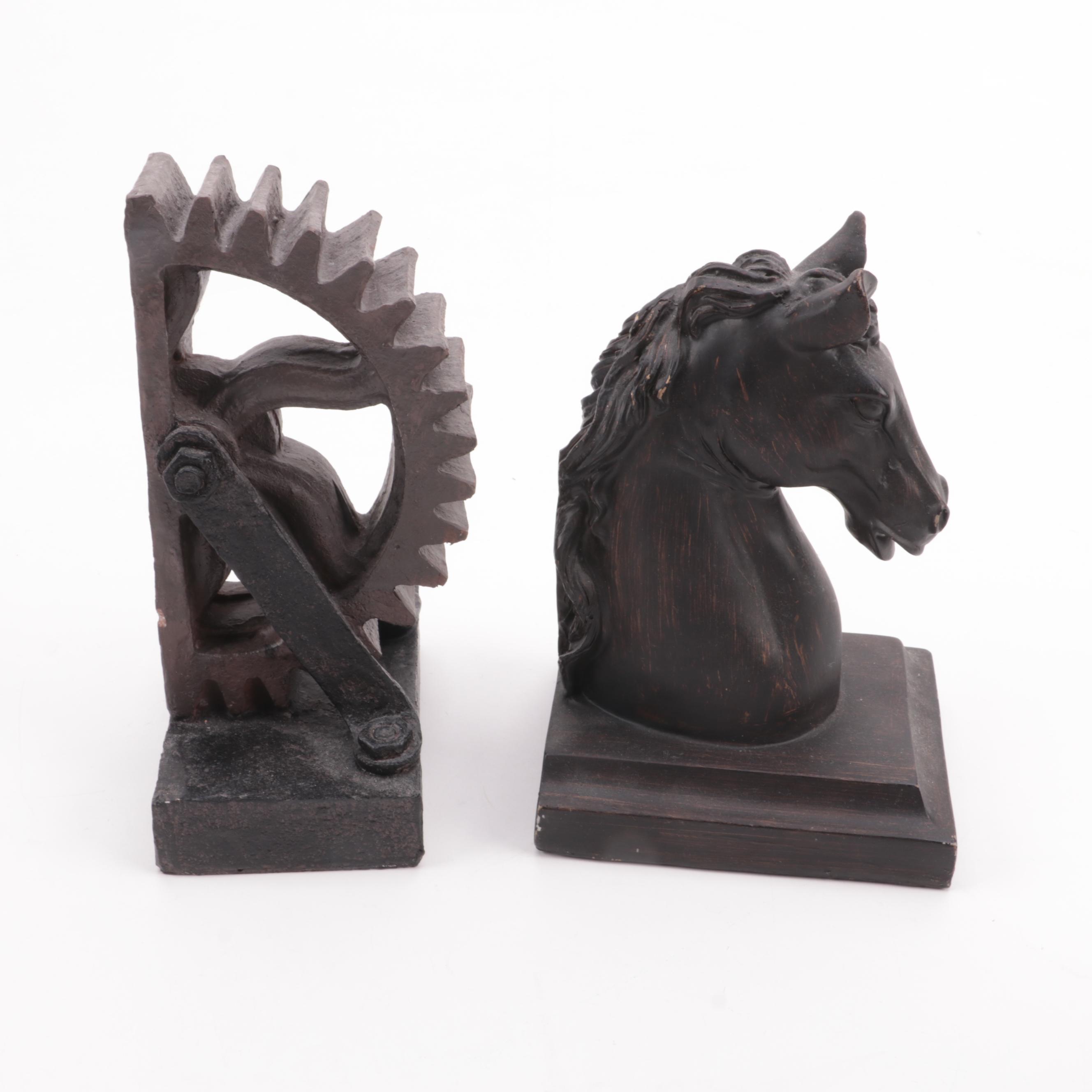 Horse Head  and Other Resin Bookends