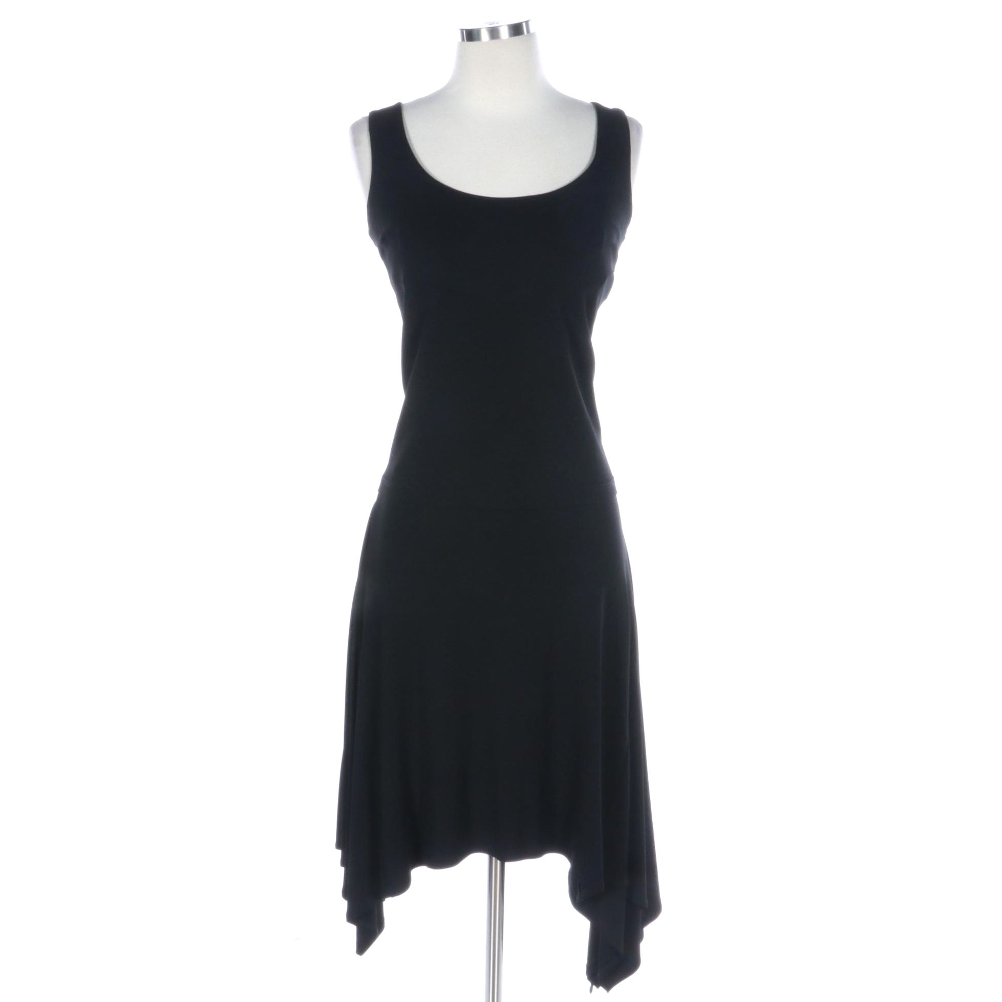 Burberry Black Knit Tank and Skirt Set