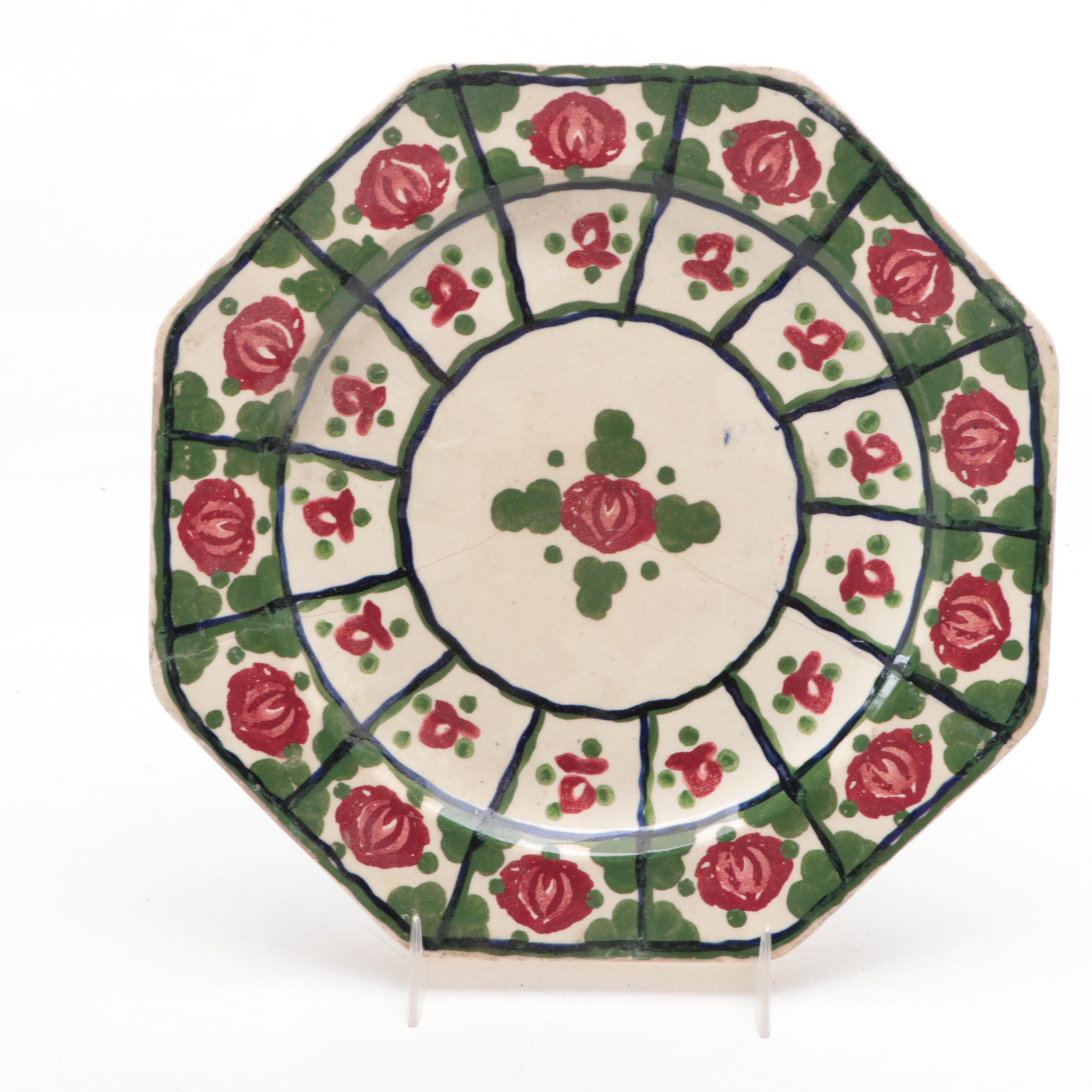 Adams "Titian Ware" with Noritake and Other Collectors Plates