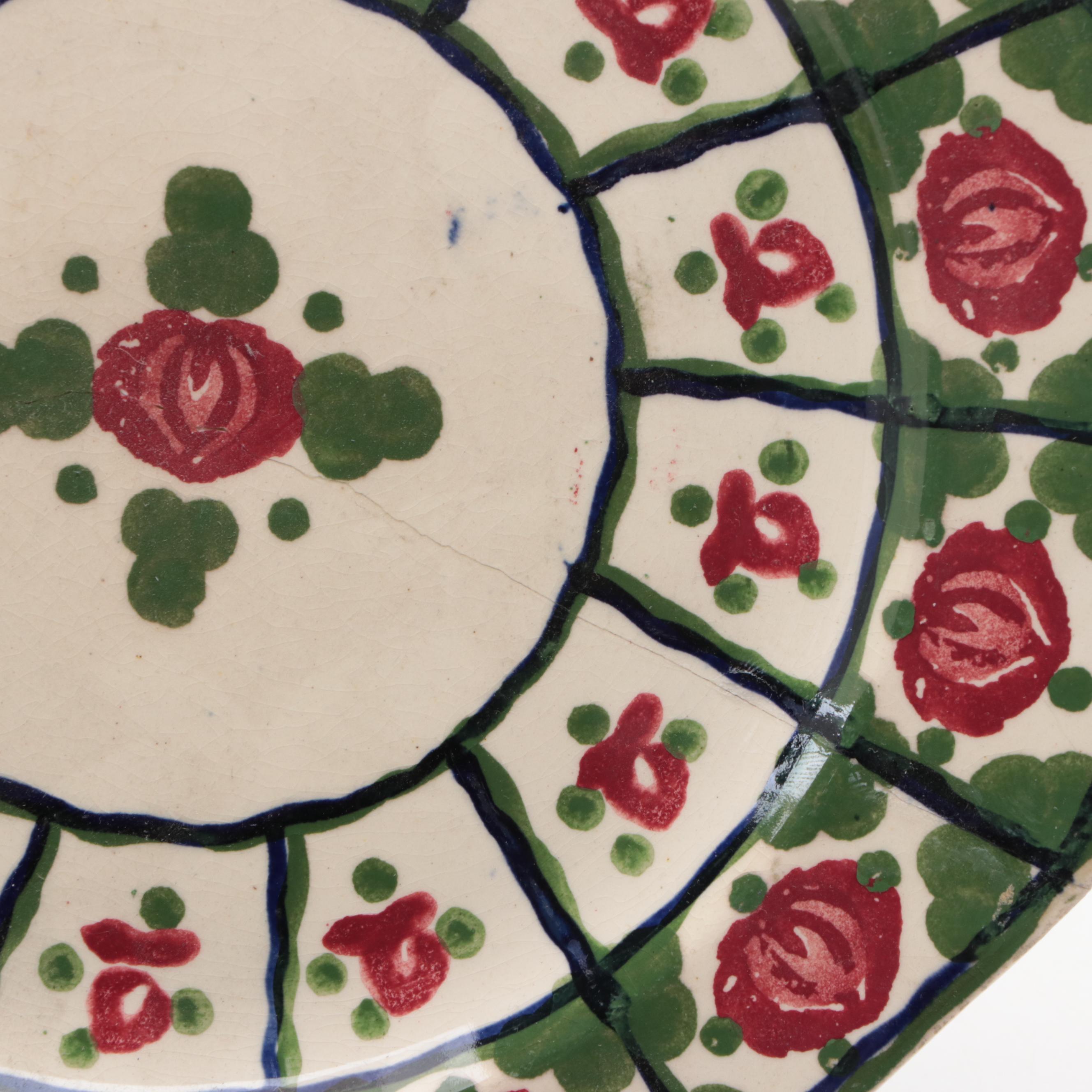 Adams "Titian Ware" with Noritake and Other Collectors Plates