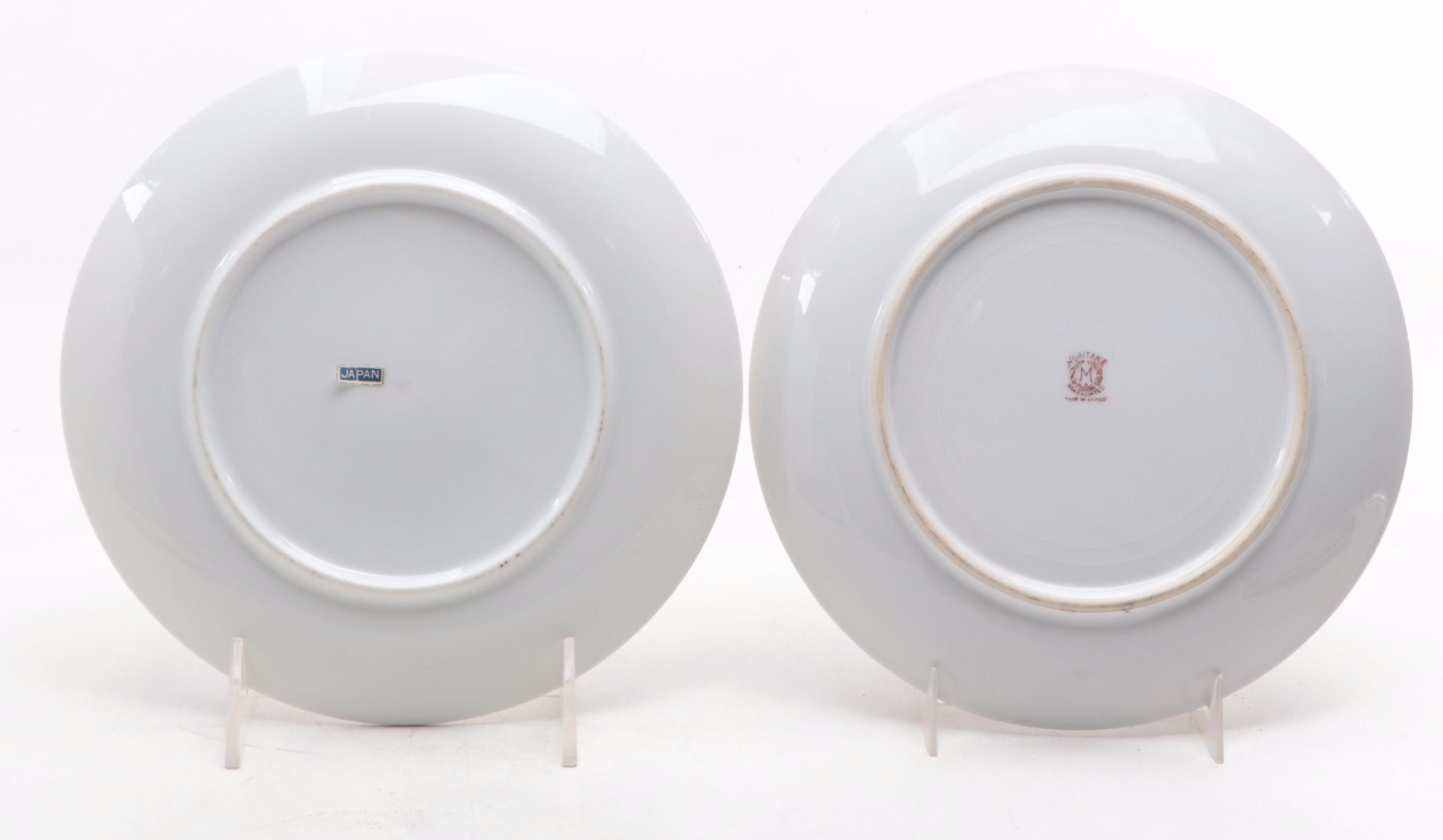 Adams "Titian Ware" with Noritake and Other Collectors Plates