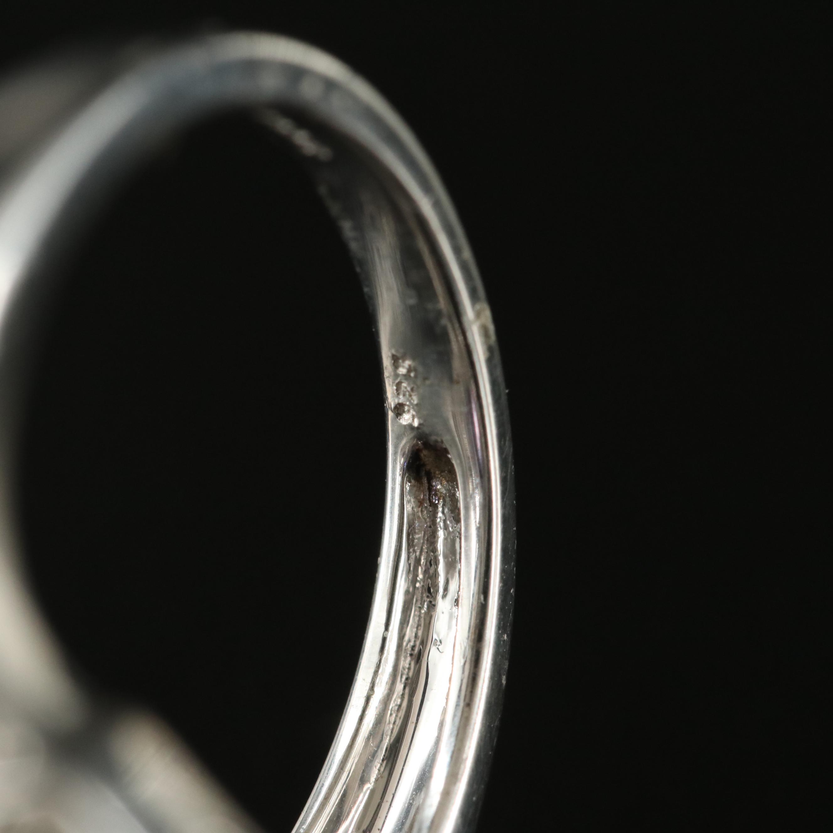 Sterling Amethyst, Rhodolite Garnet and Sapphire Ring