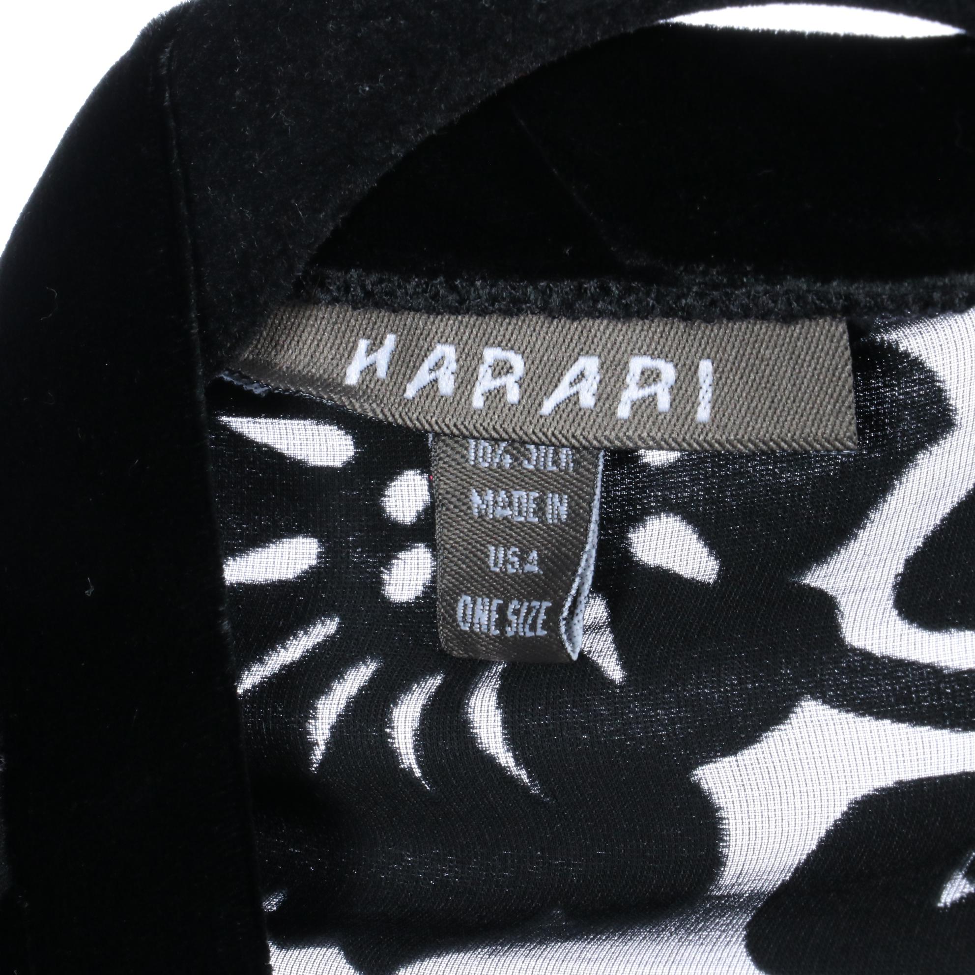 Gucci Halter Top with Harari Velvet Burnout Skirt and Jacket