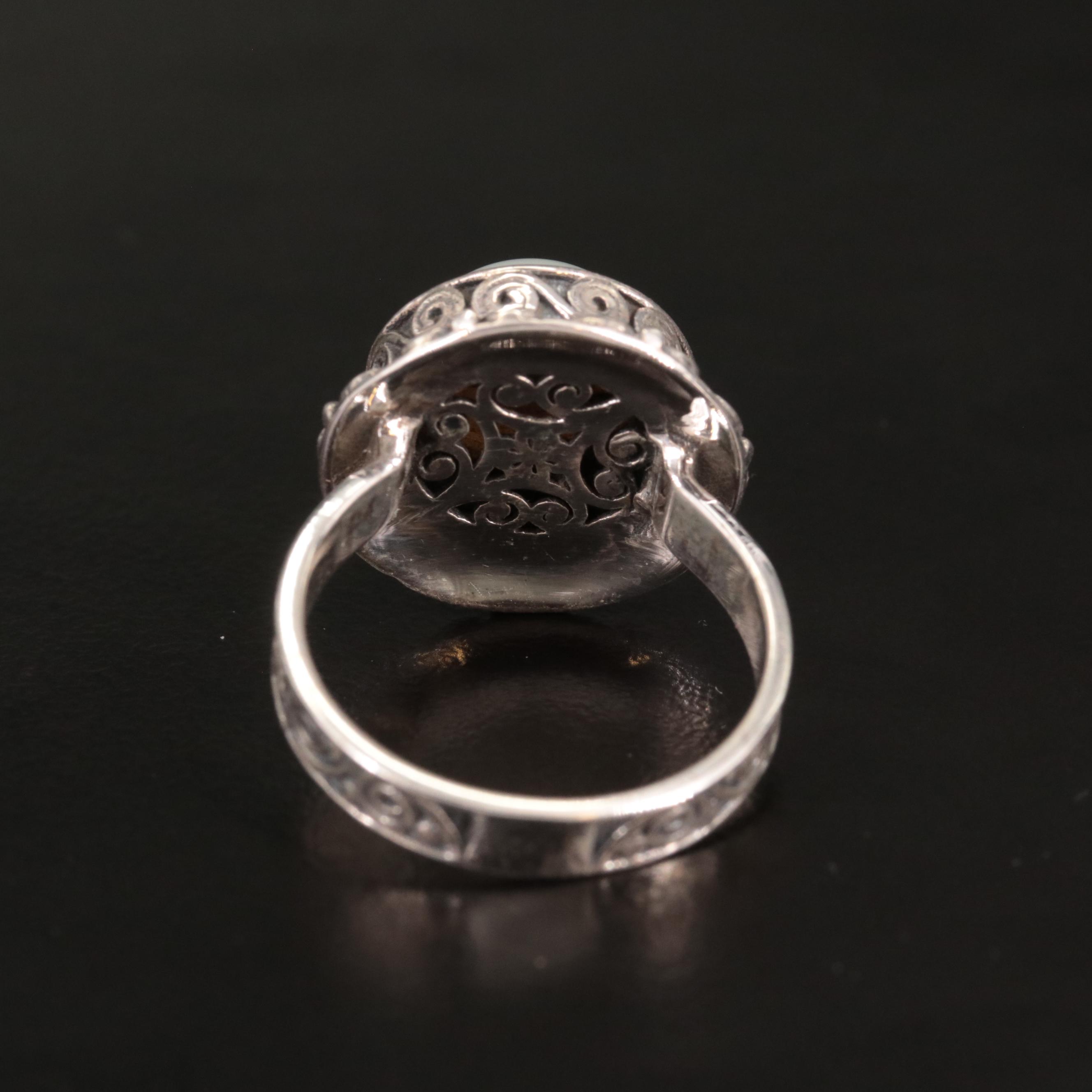 Sterling Cultured Pearl Halo Ring