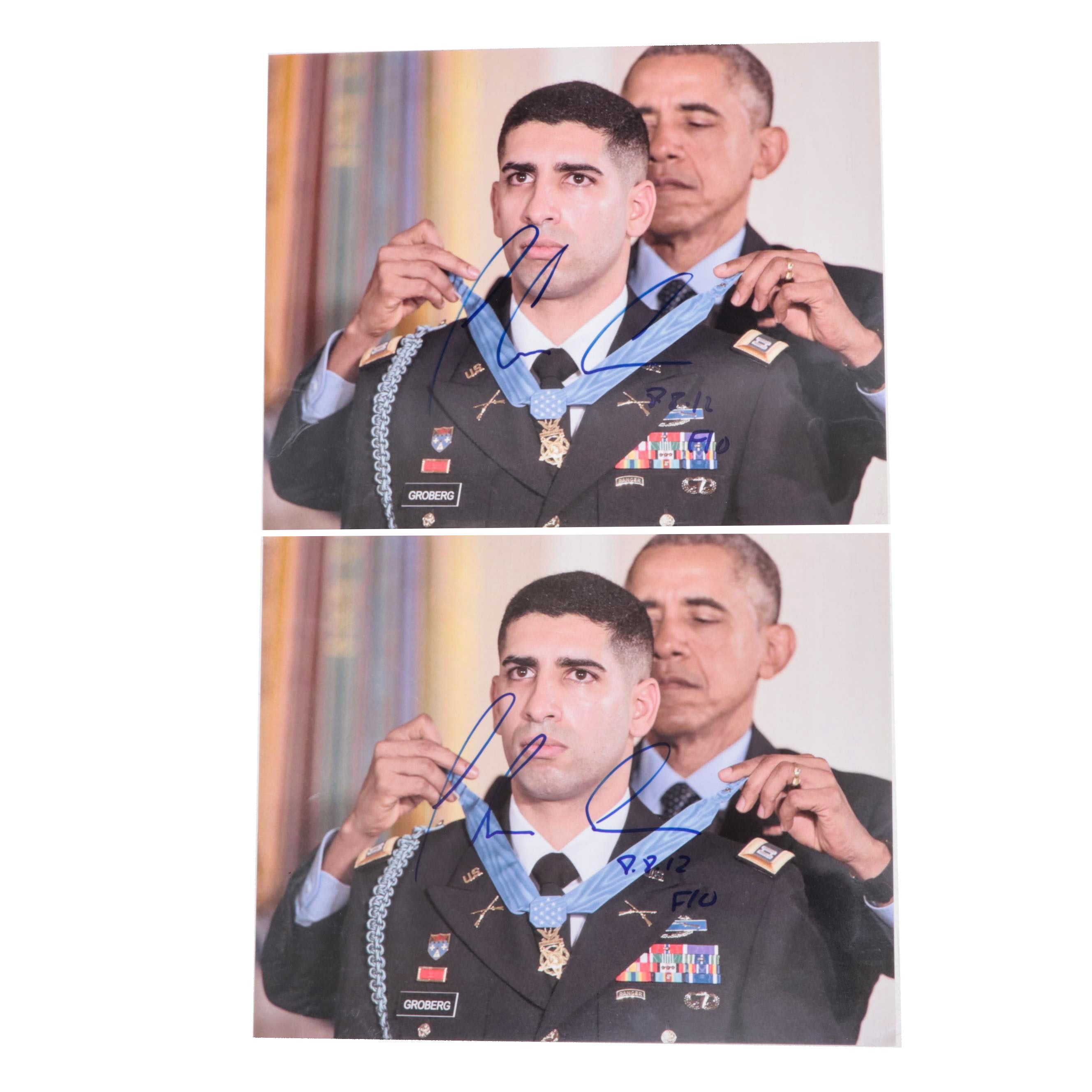 Florent Groberg Signed Medal Of Honor Giclées