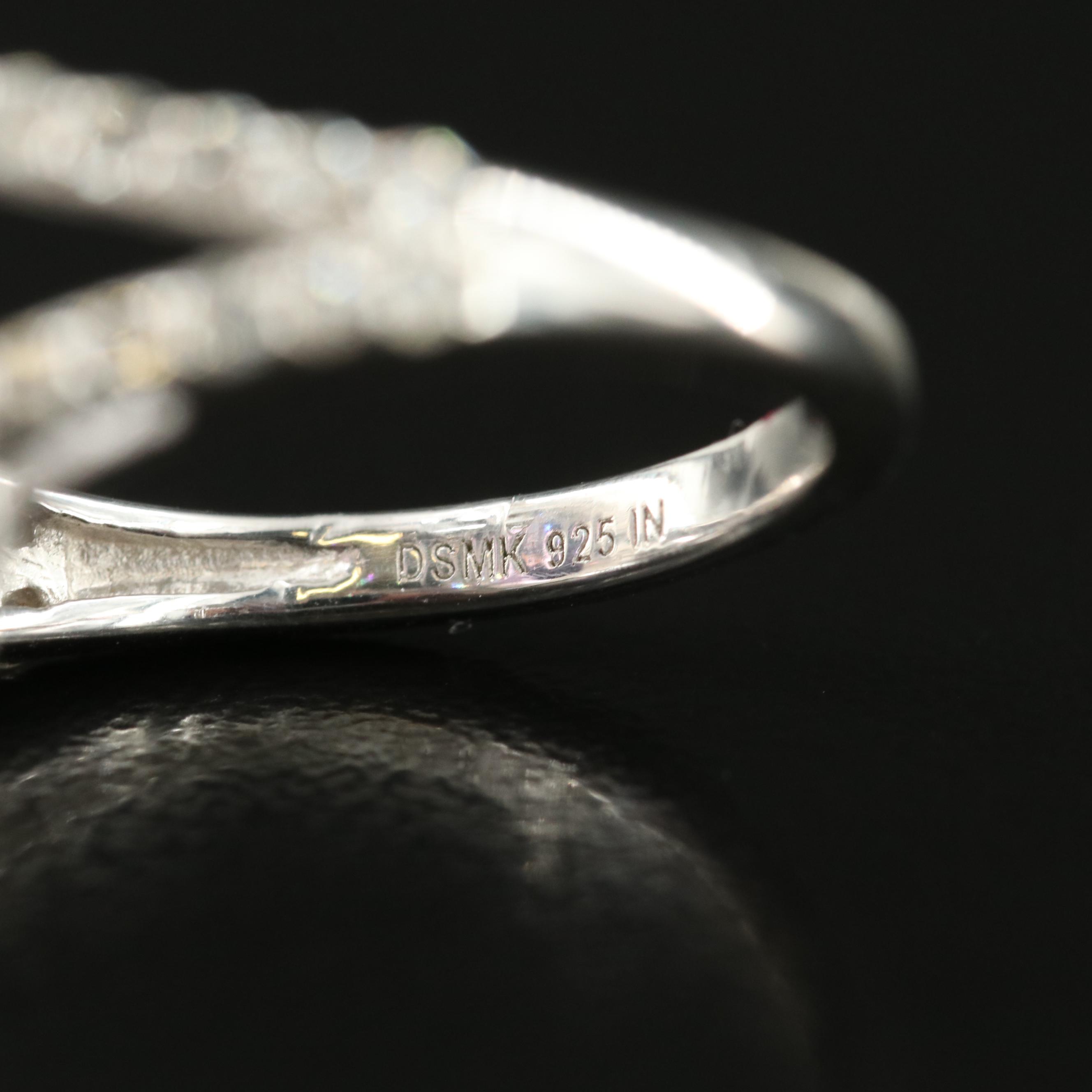 Sterling Rings Including Amethyst, Zircon and Topaz