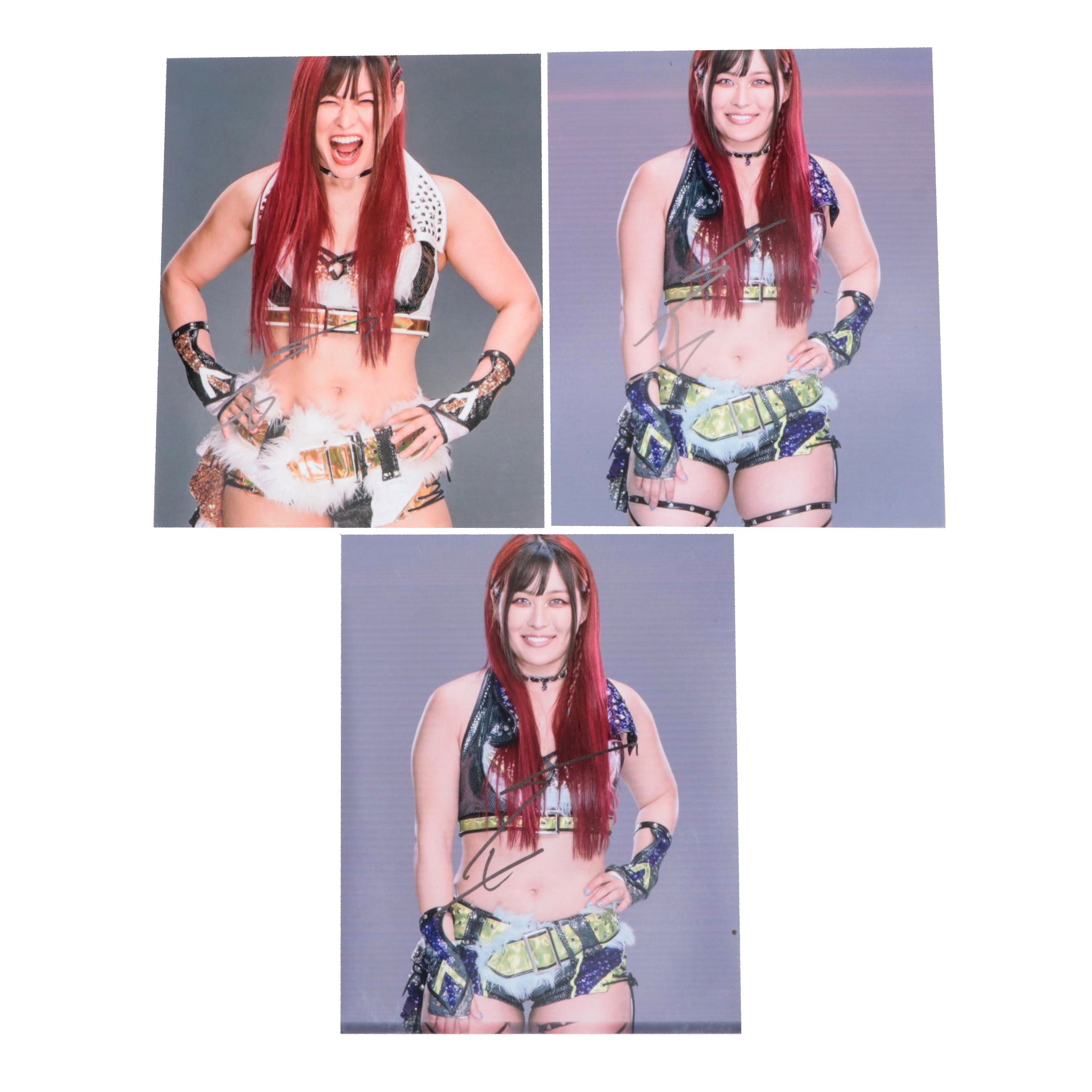 Iyo Sky Signed World Wrestling Entertainment Giclée