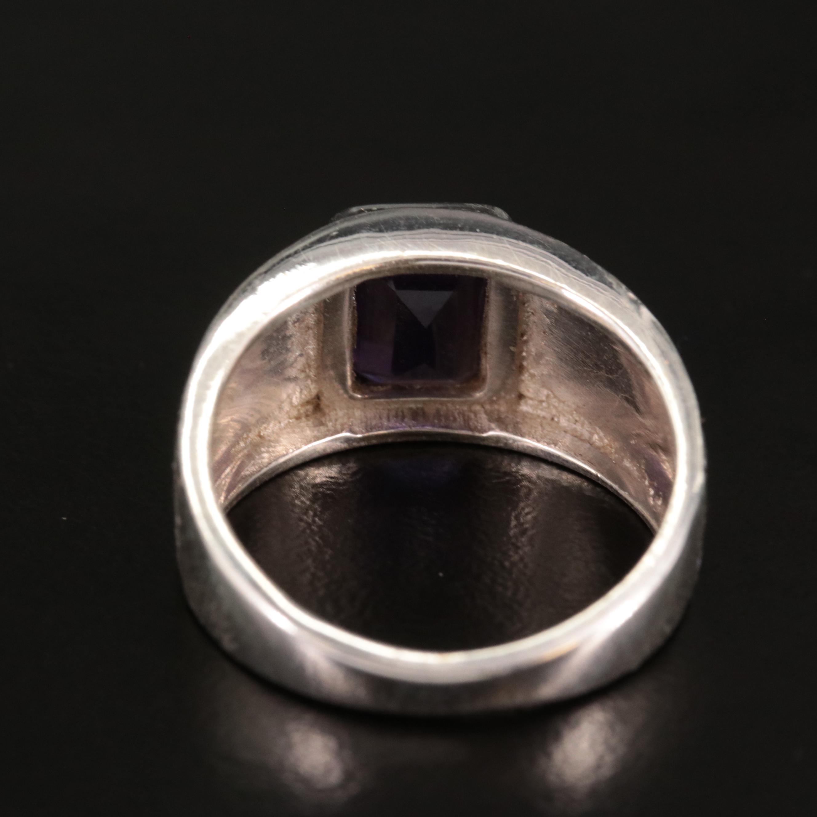 Sterling Amethyst Ring