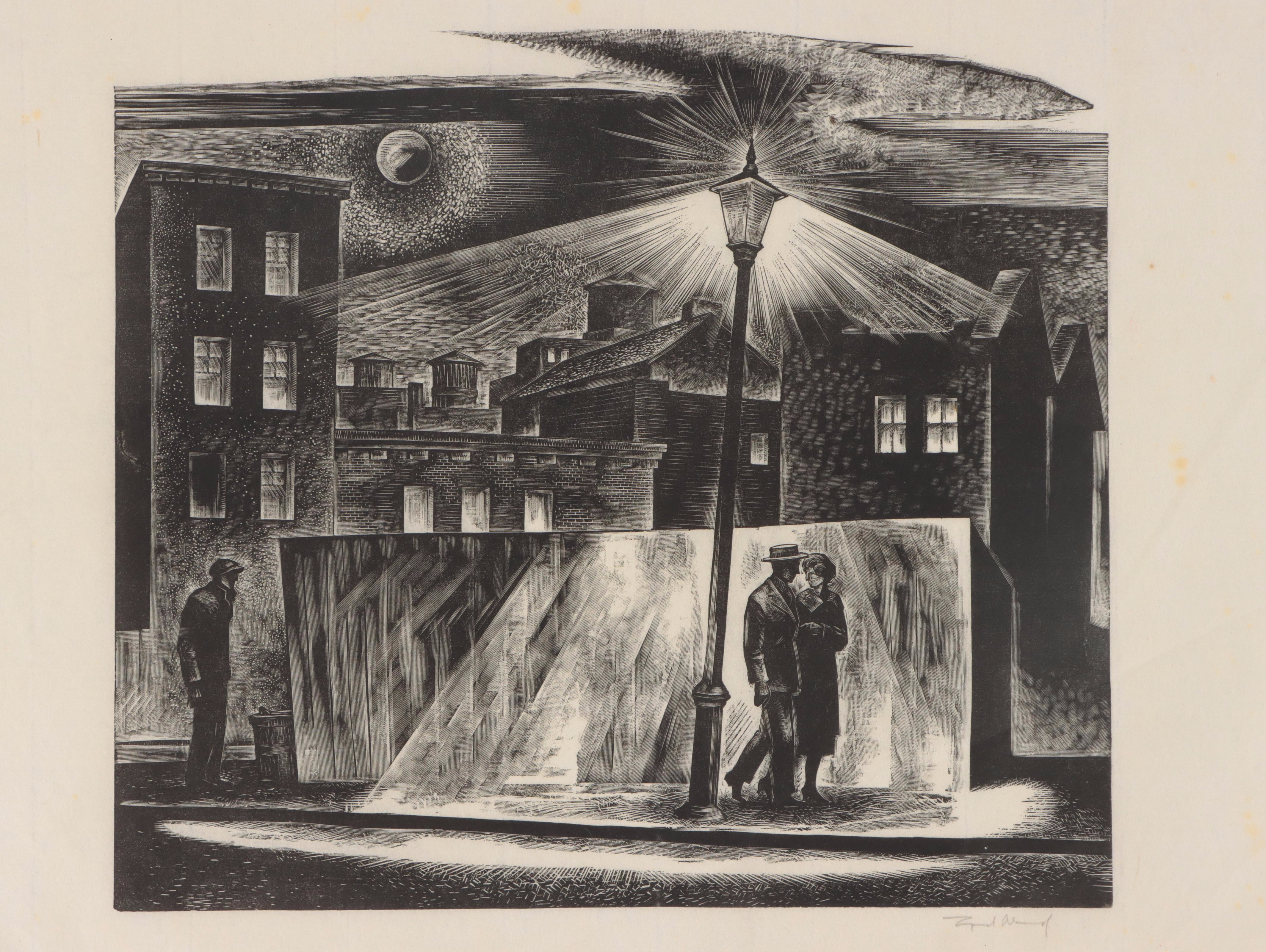 Lynd Ward Figurative Wood Engraving Illustrations