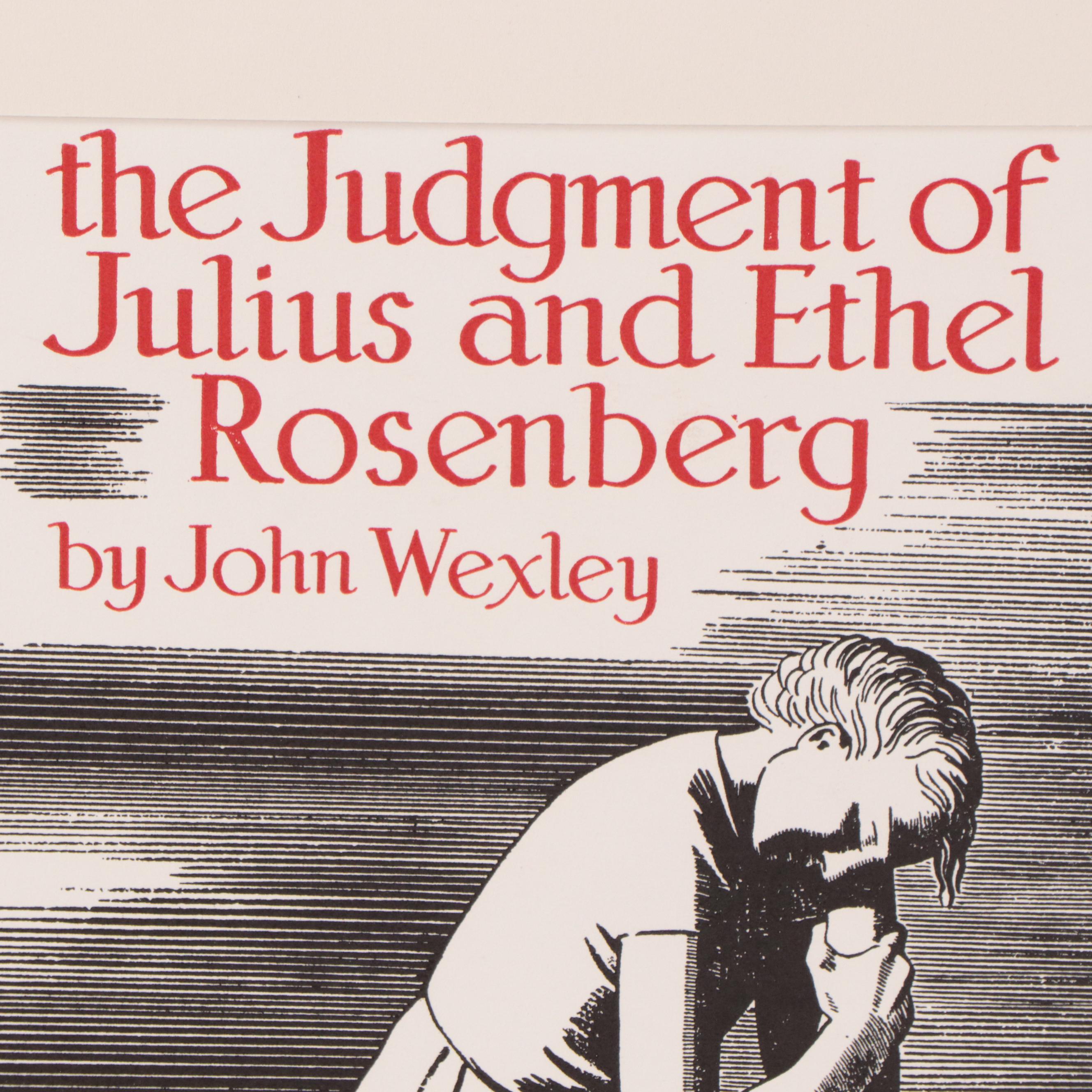 Rockwell Kent Wood Engraving for Book Jacket Design, 1955