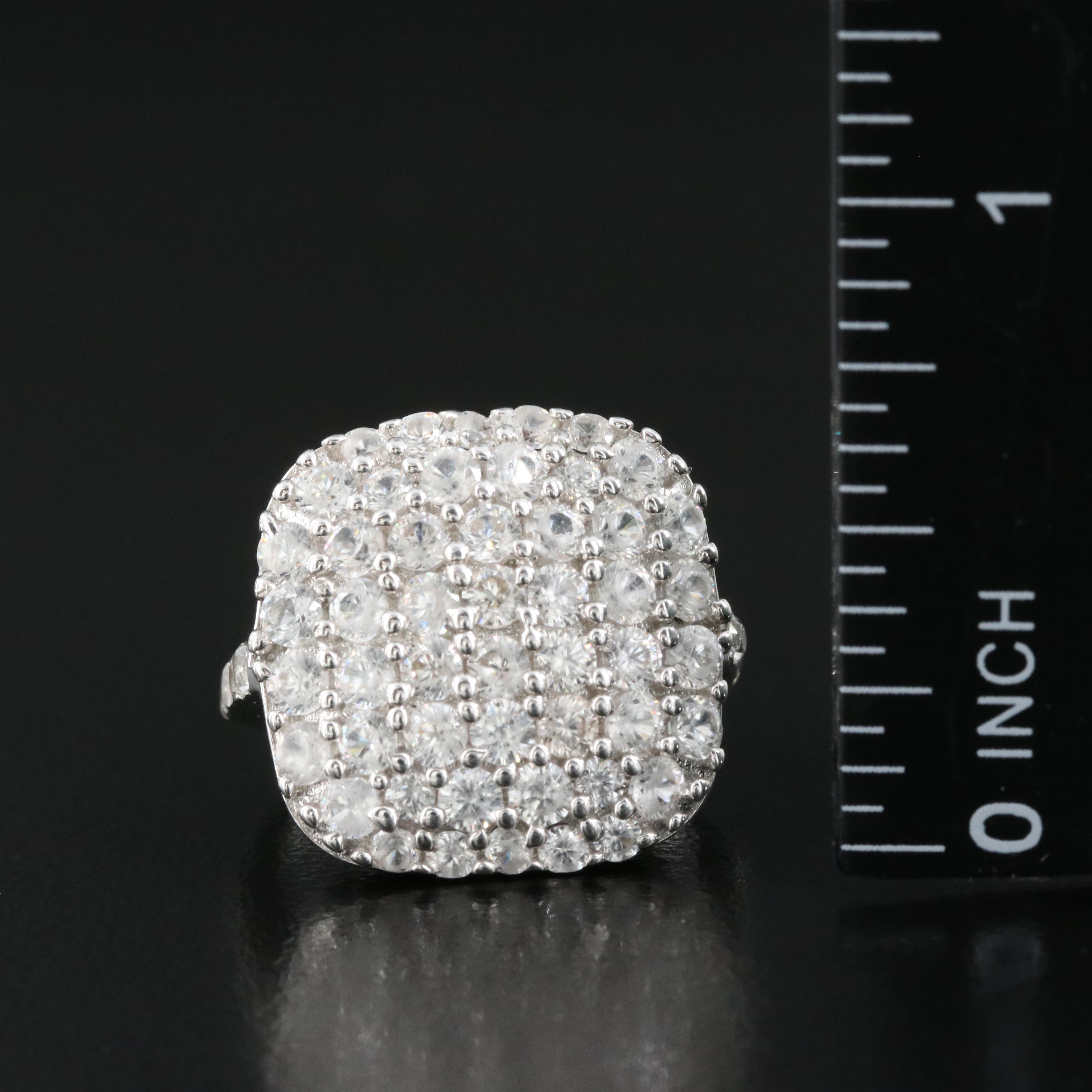 Sterling Zircon Ring