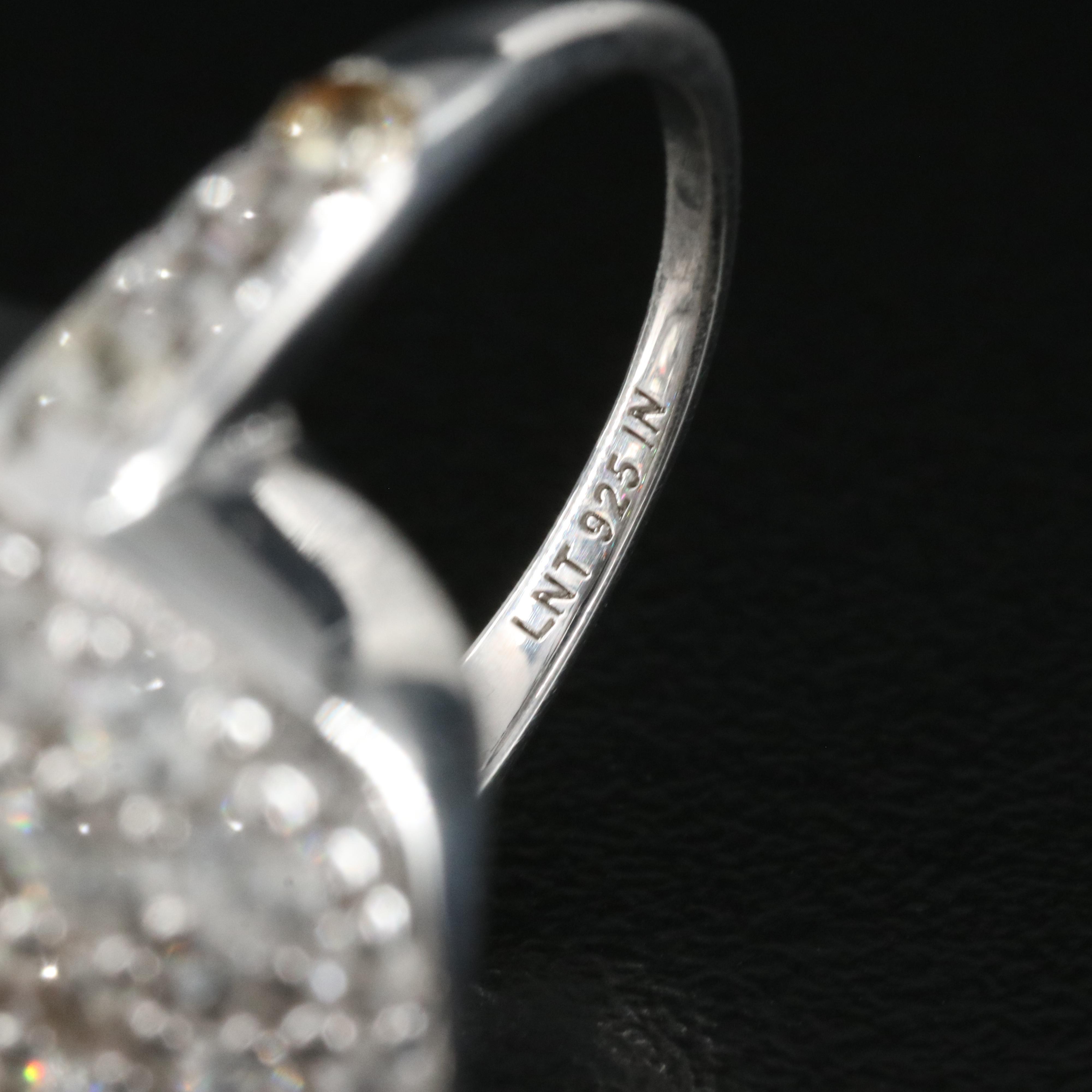 Sterling Zircon Ring