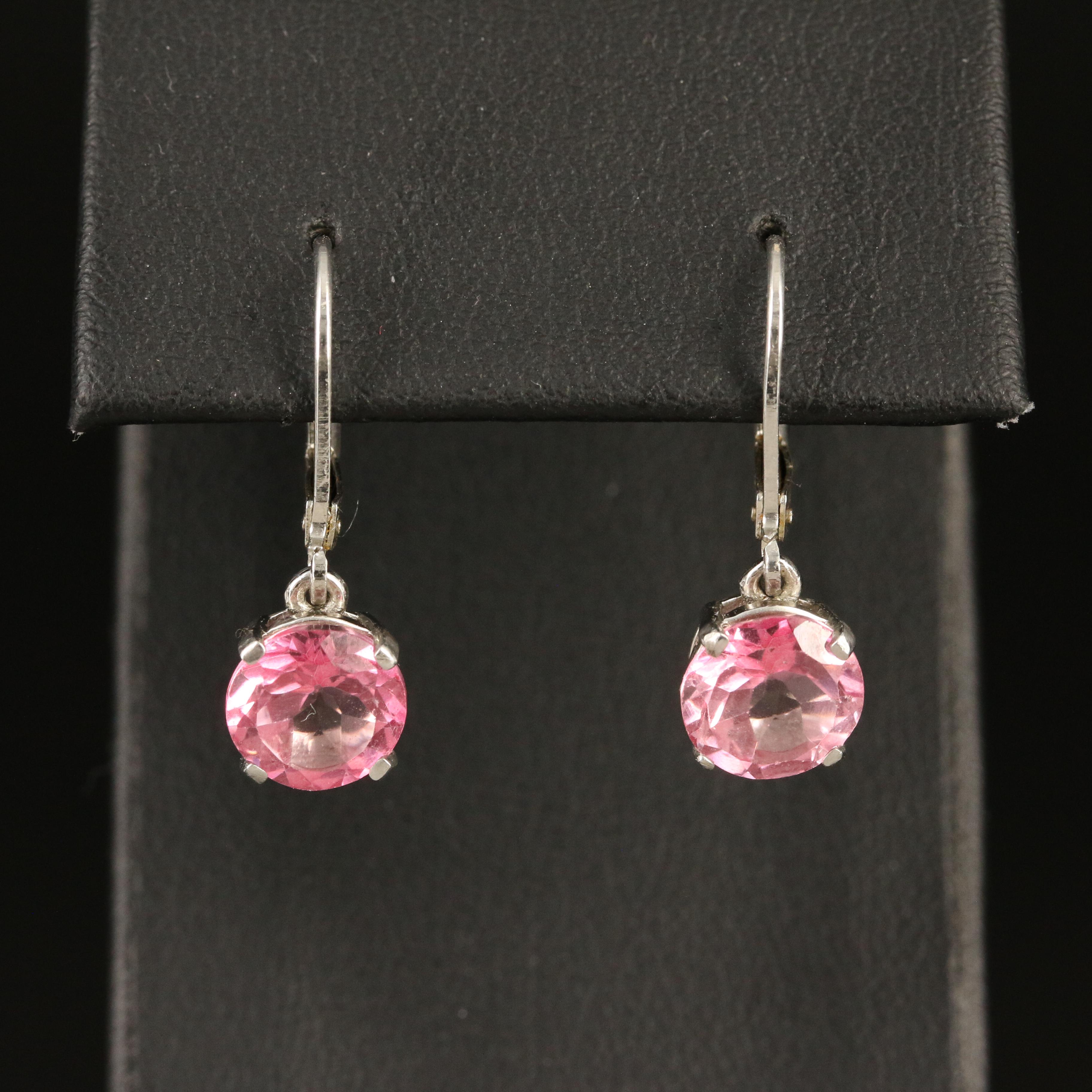 Sterling Topaz Earrings