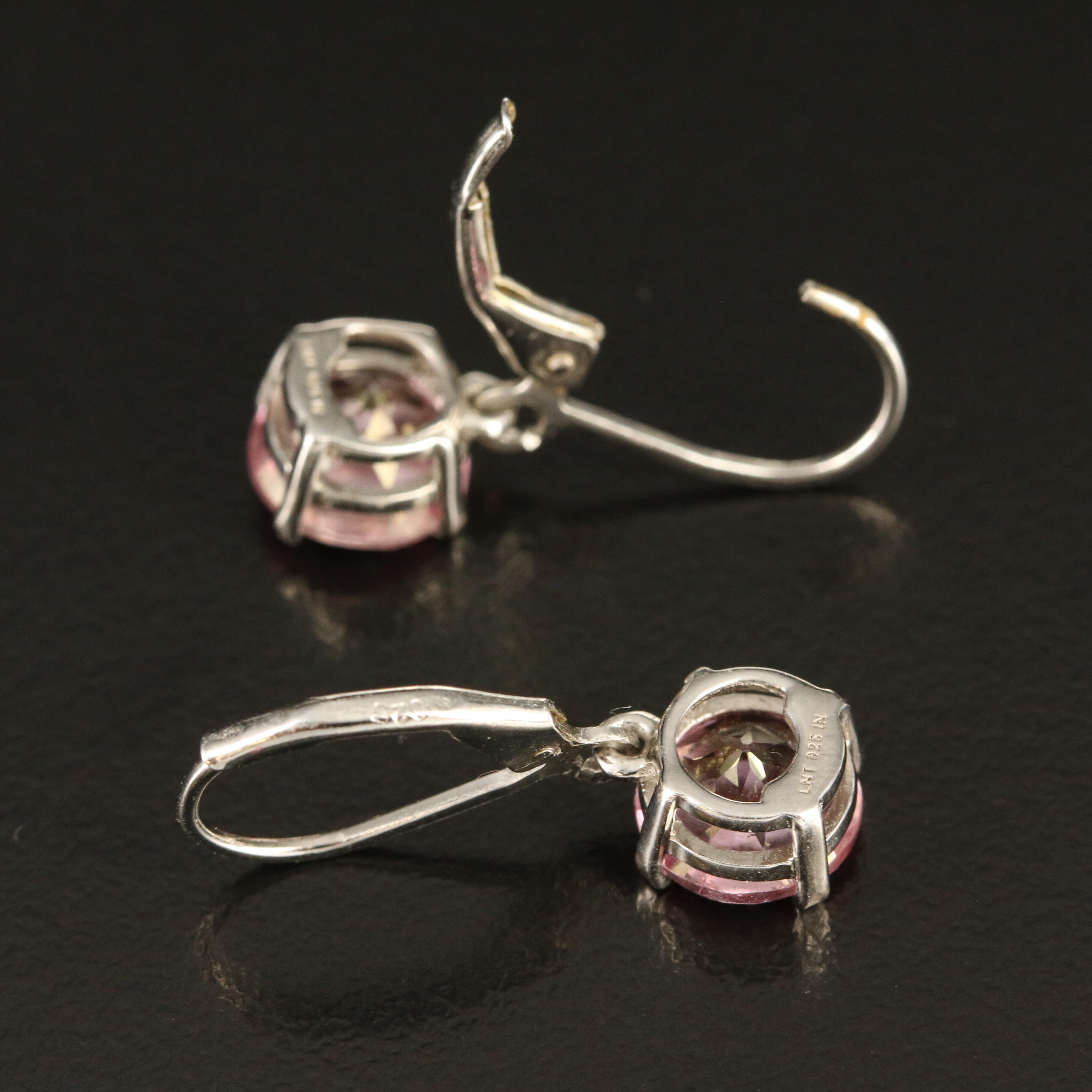Sterling Topaz Earrings