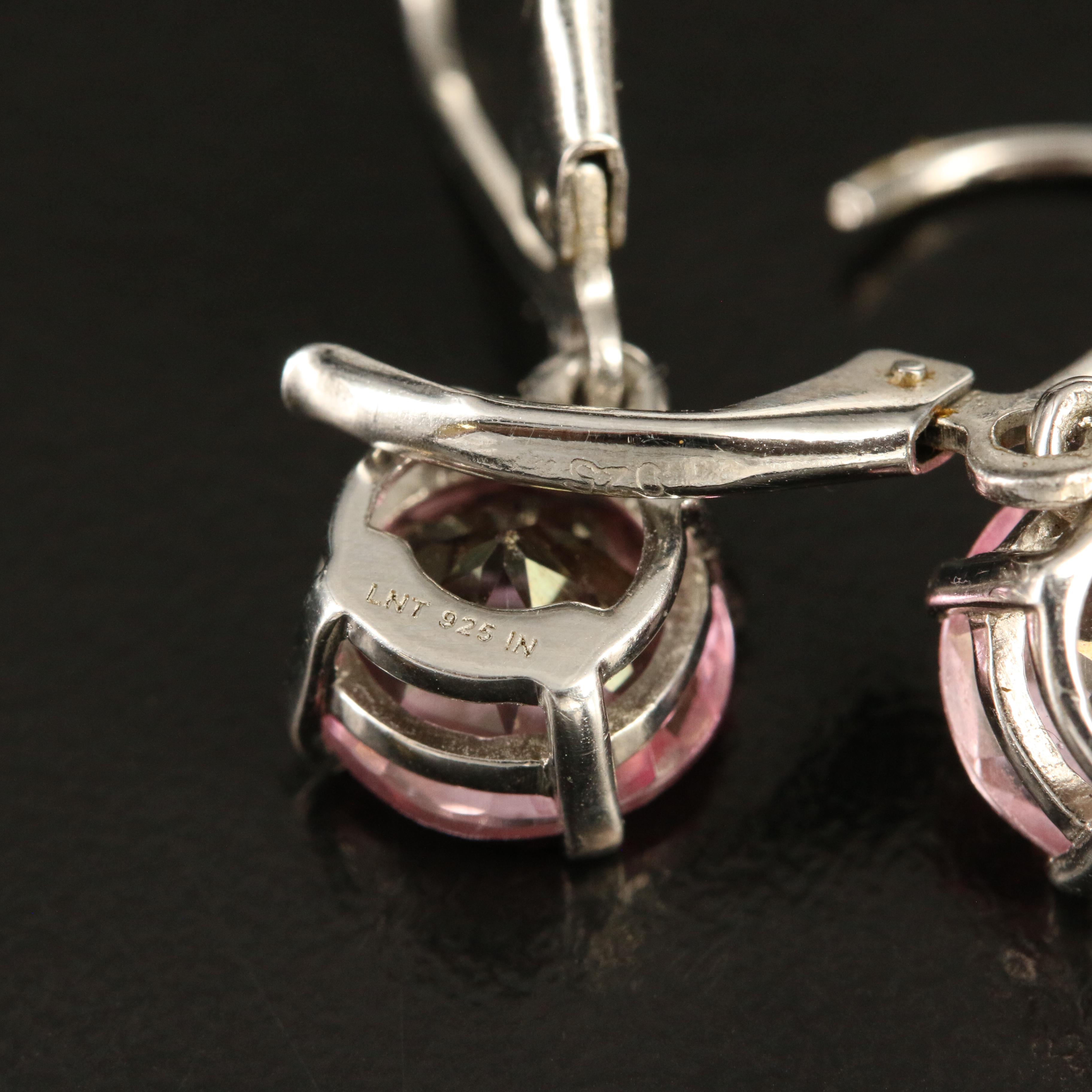 Sterling Topaz Earrings