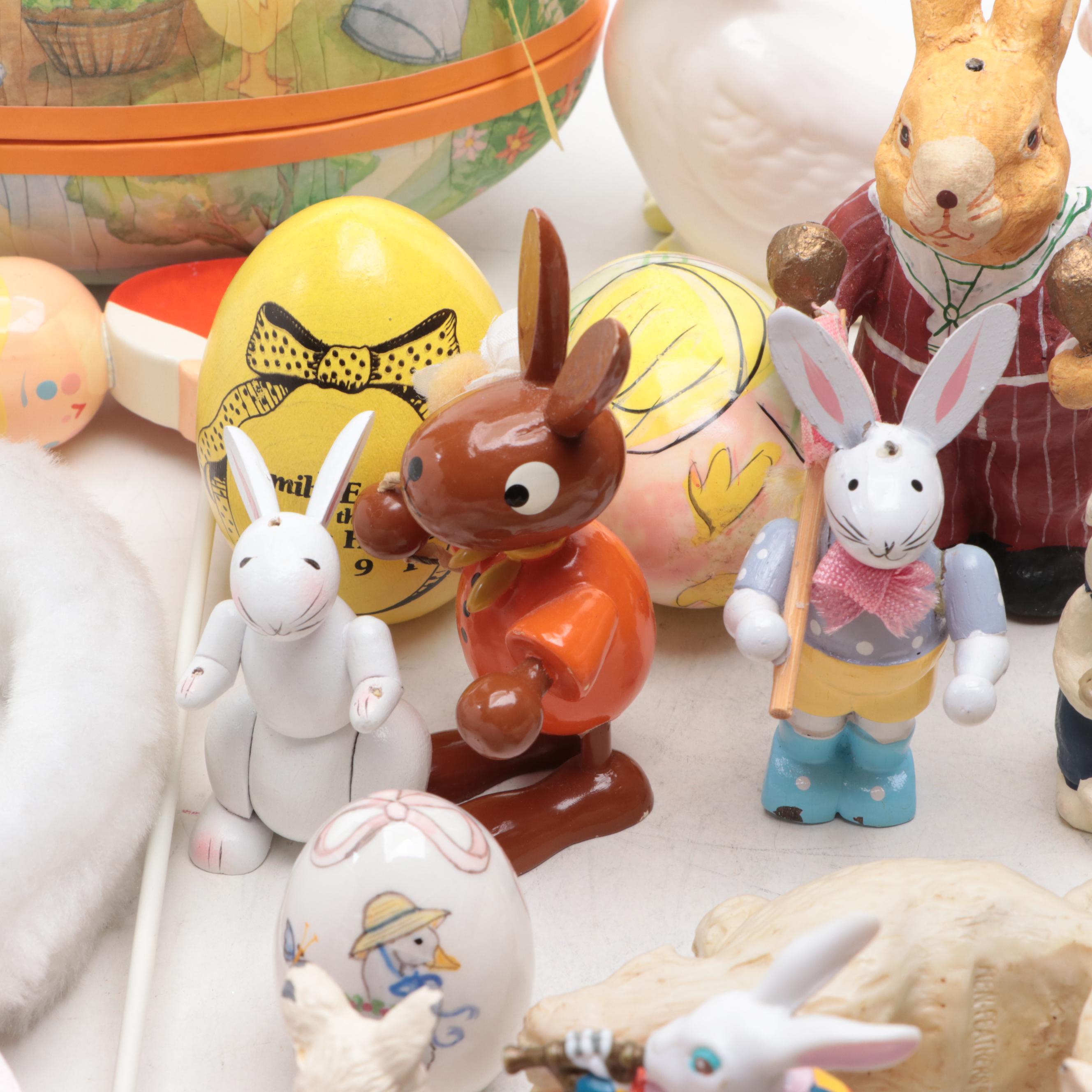 Easter Ornaments With Bunny Ears Headband and More
