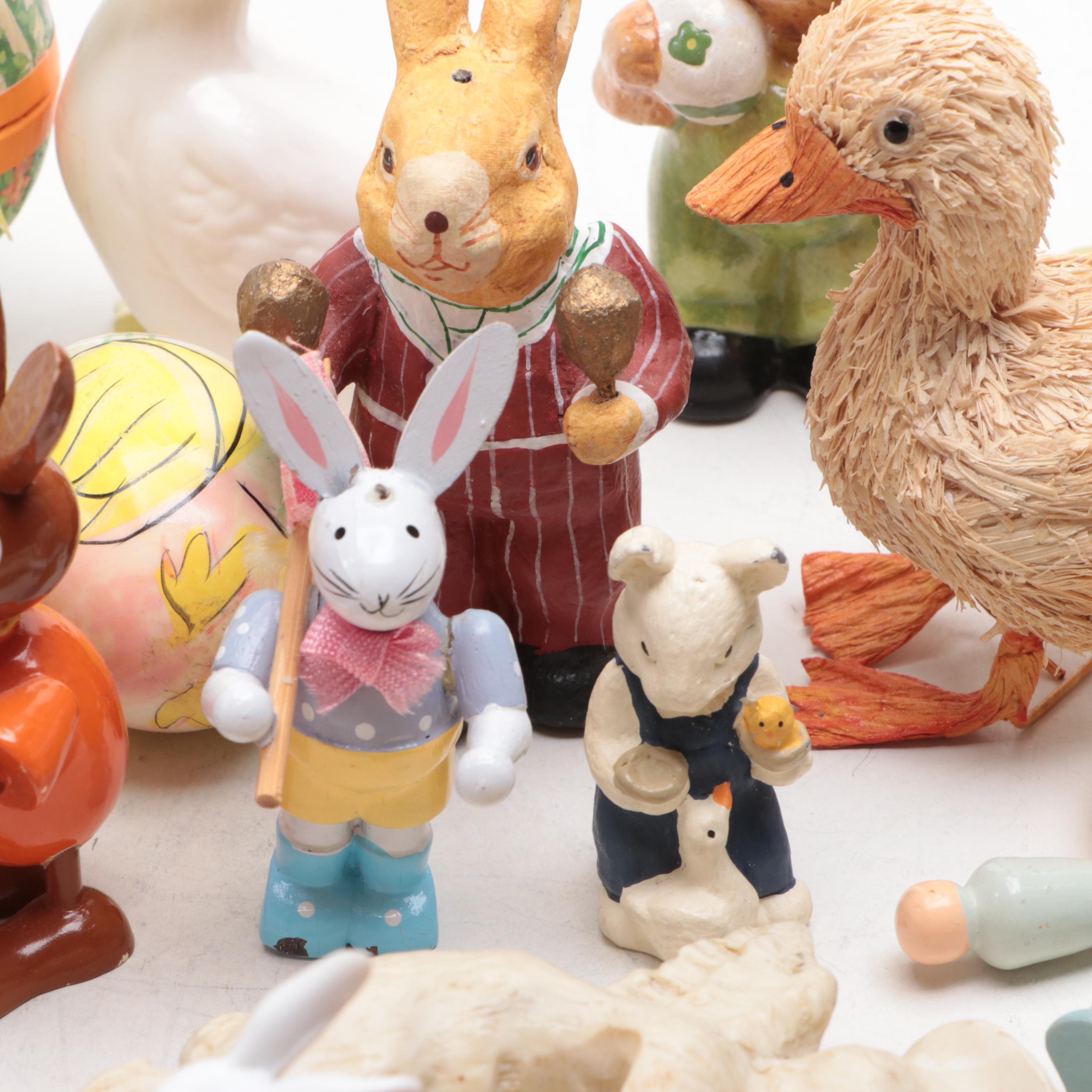 Easter Ornaments With Bunny Ears Headband and More