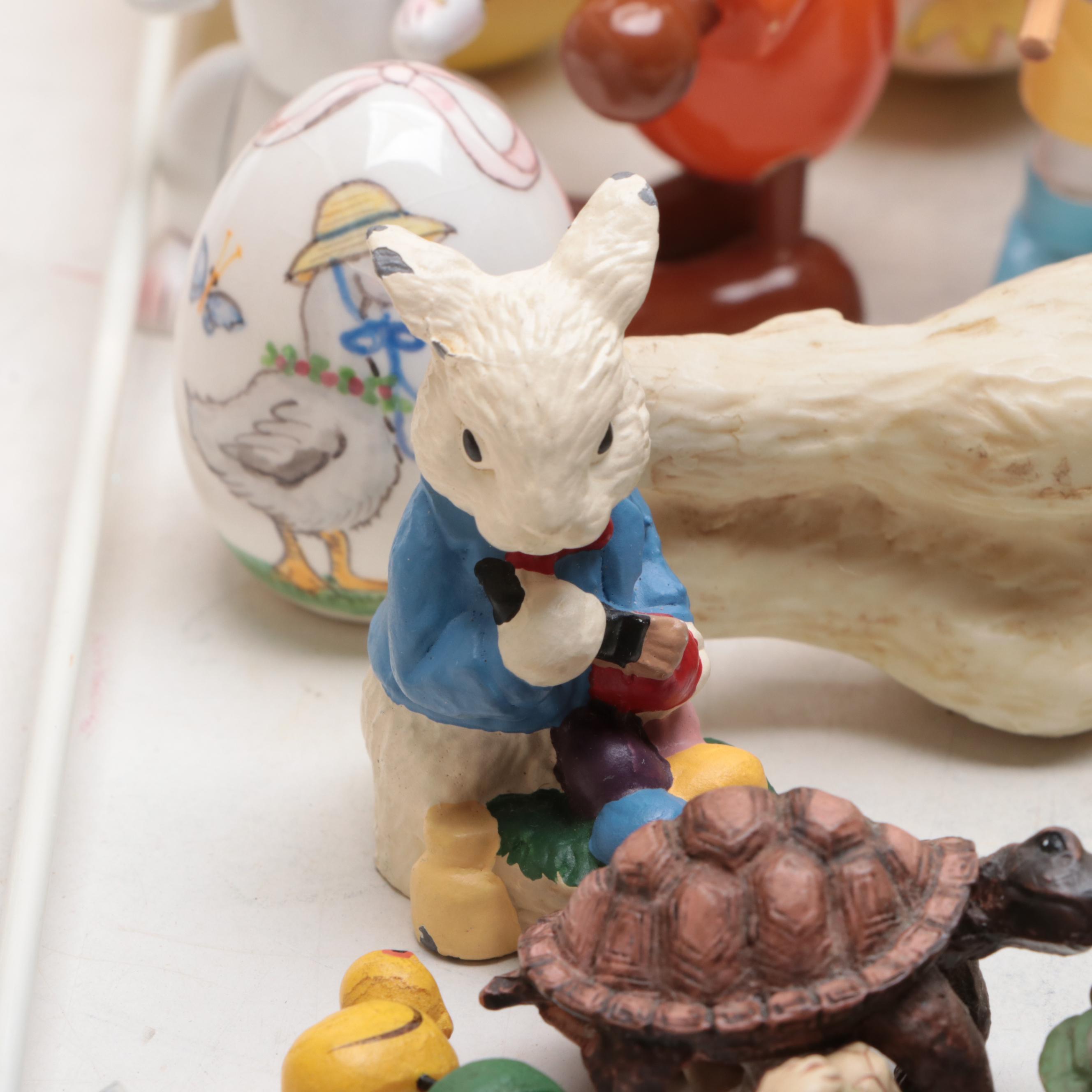 Easter Ornaments With Bunny Ears Headband and More