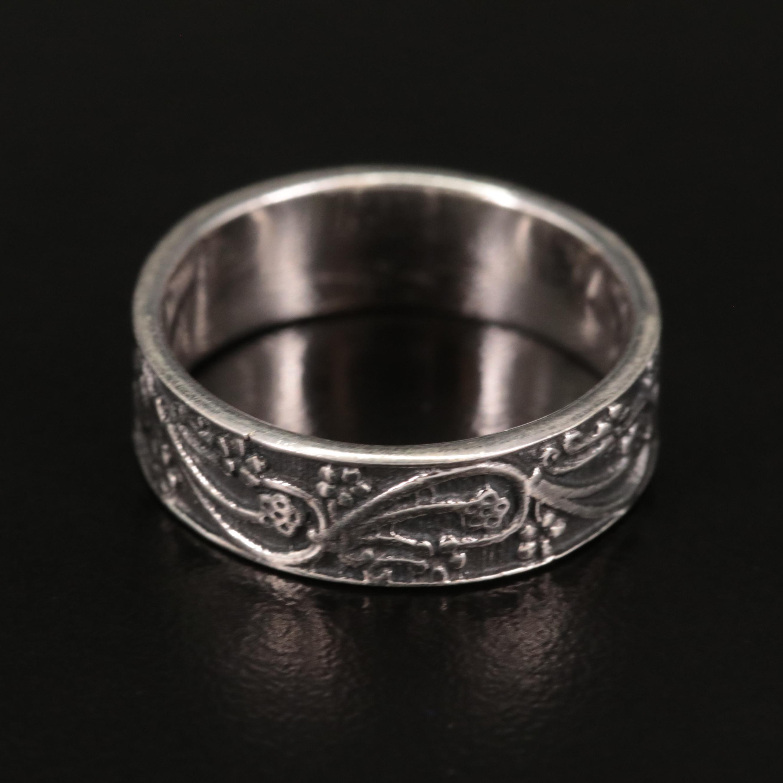 Sterling Textured Ring