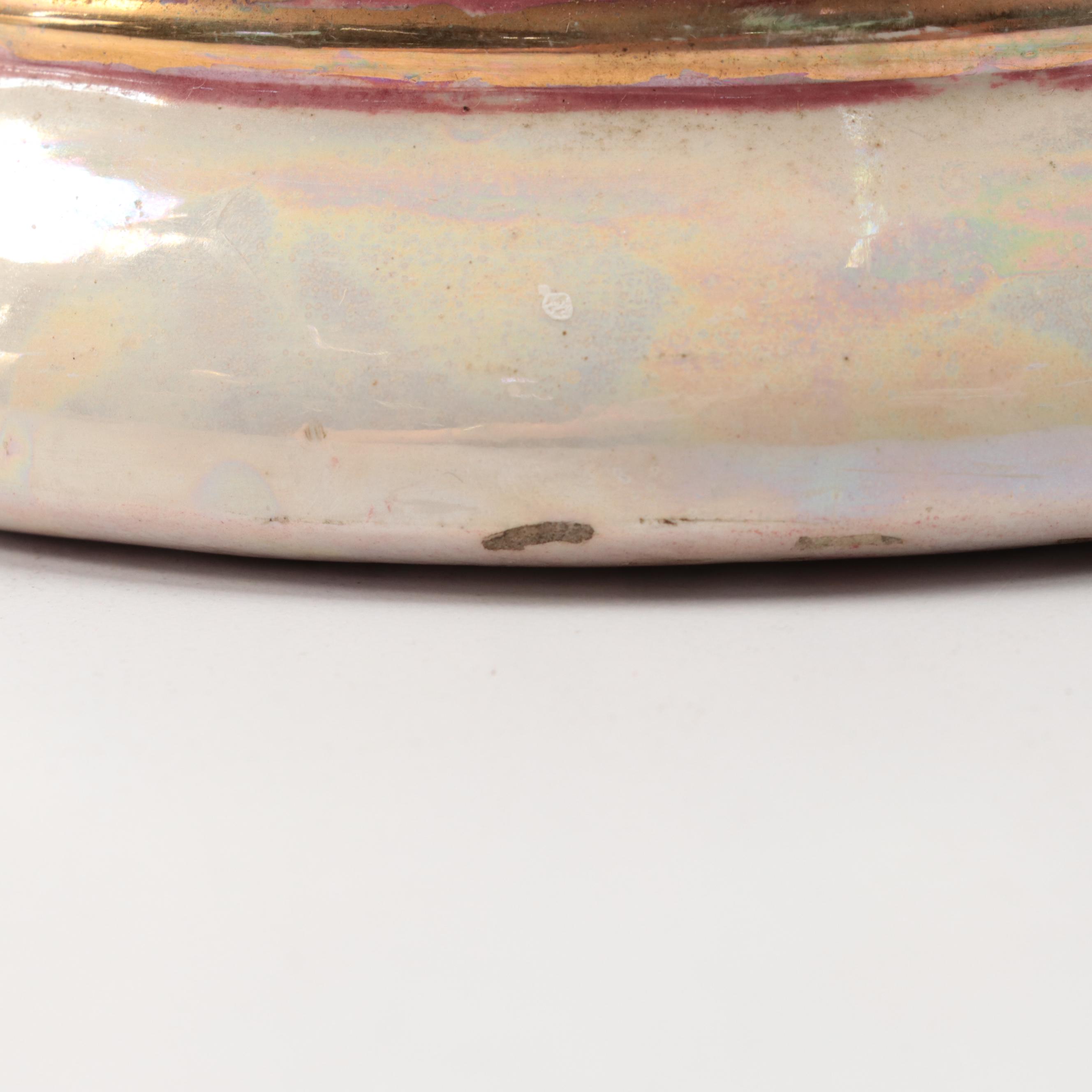 Pink Luster Glazed Beer Stein, Early to Mid-20th Century