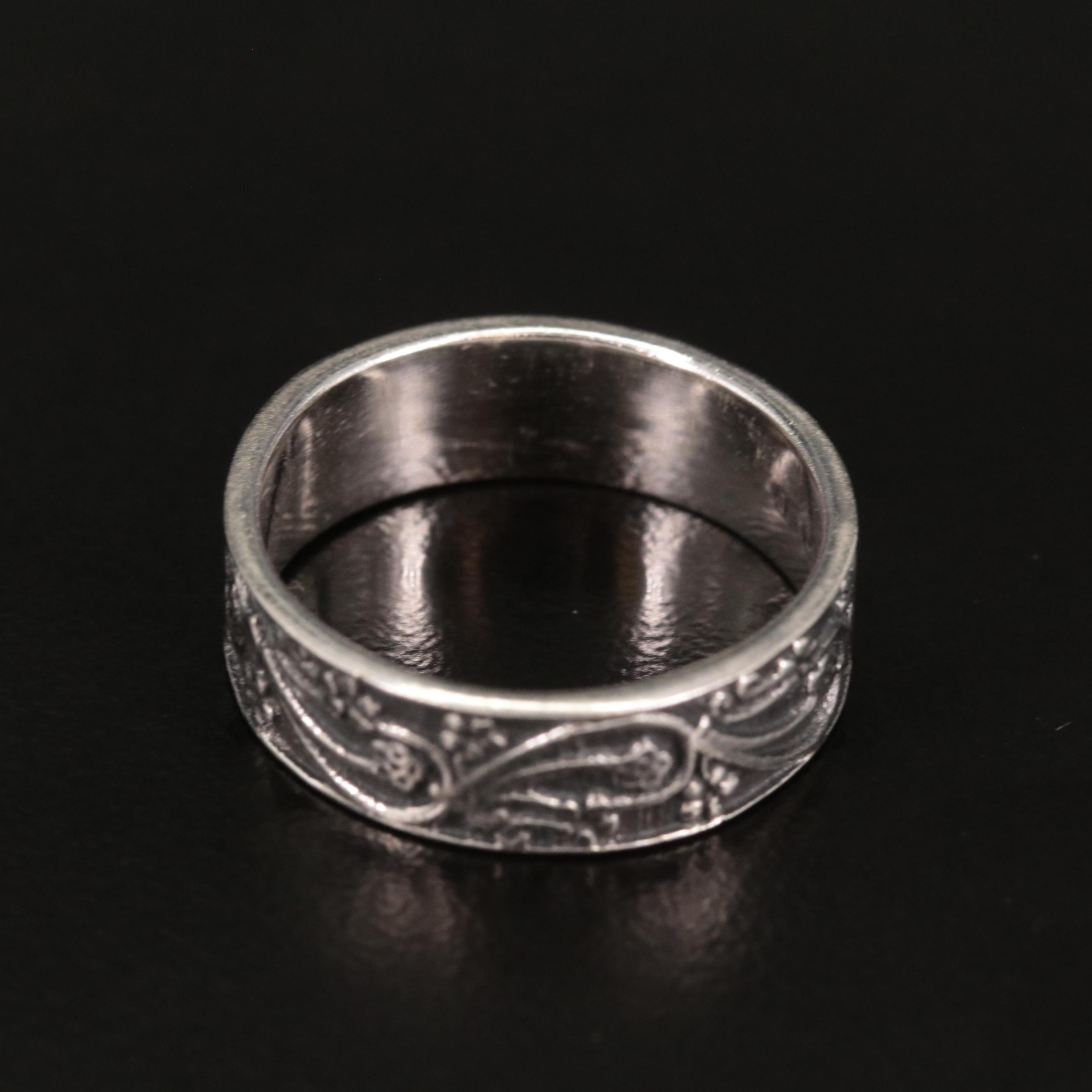 Sterling Textured Ring