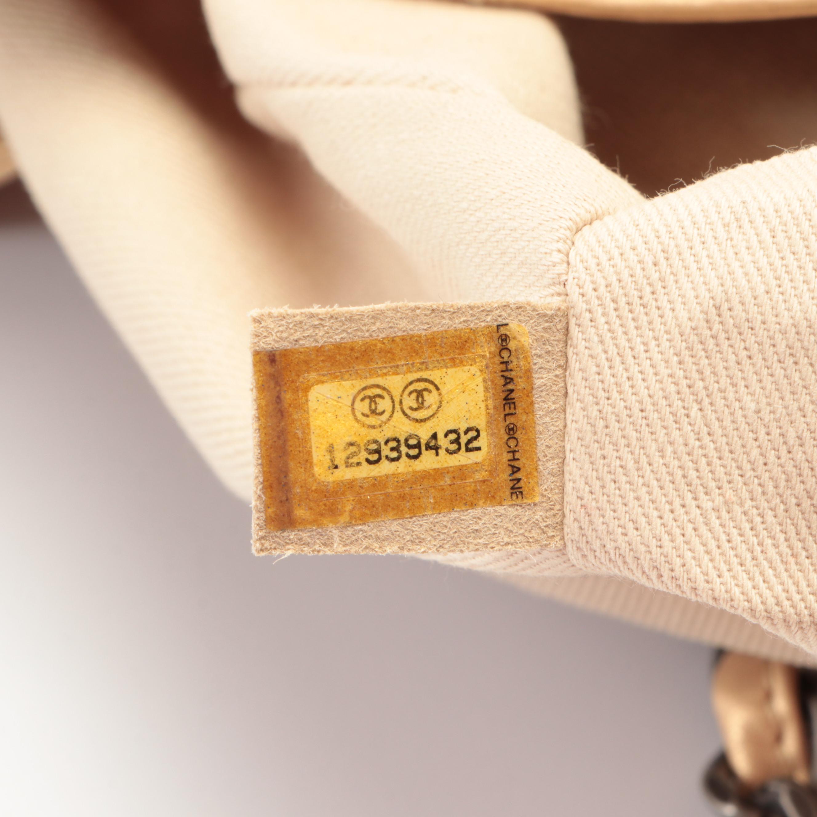 Chanel Shopping in Moscow Tote in Distressed Quilted Leather