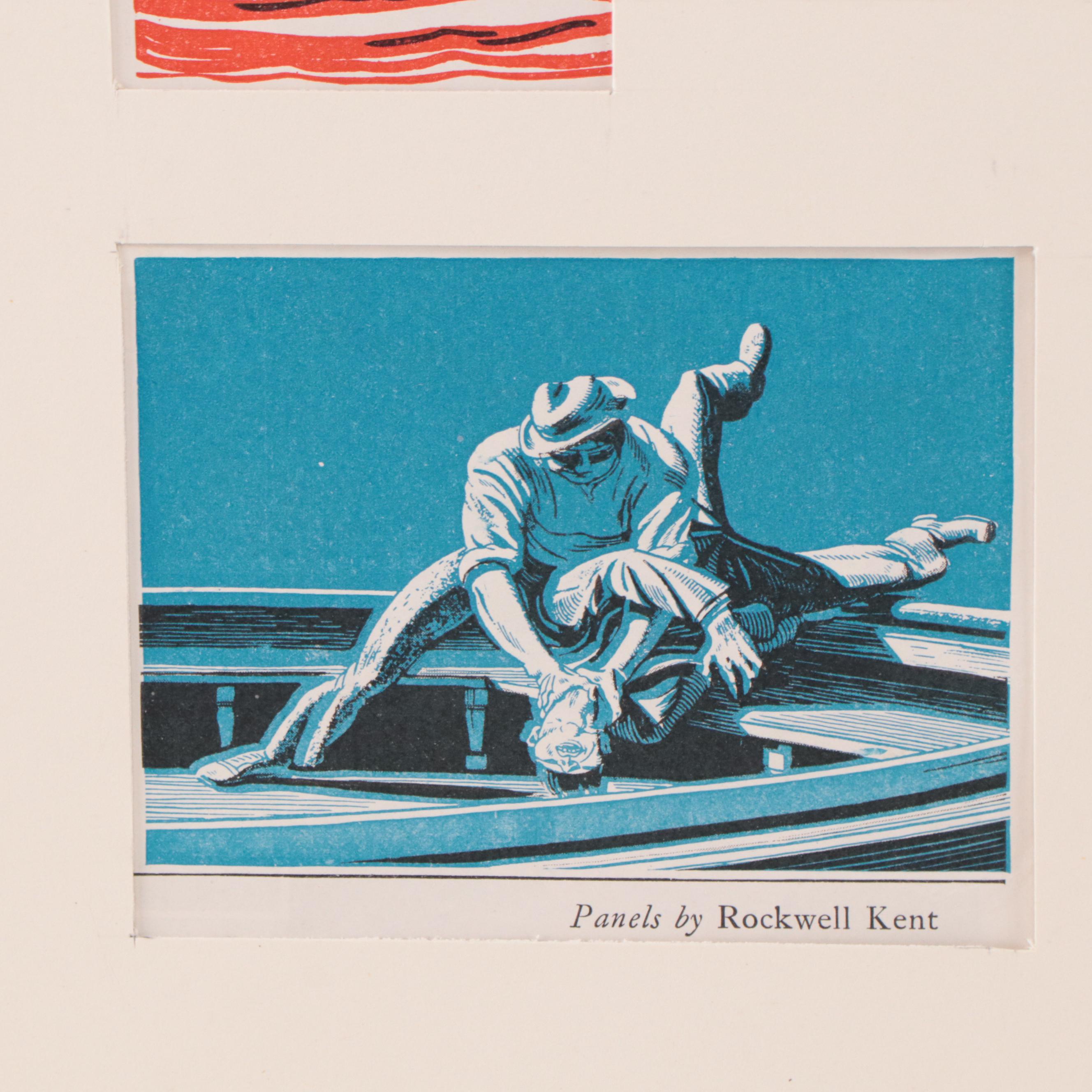 Rockwell Kent Wood Engravings After Harold von Schmidt