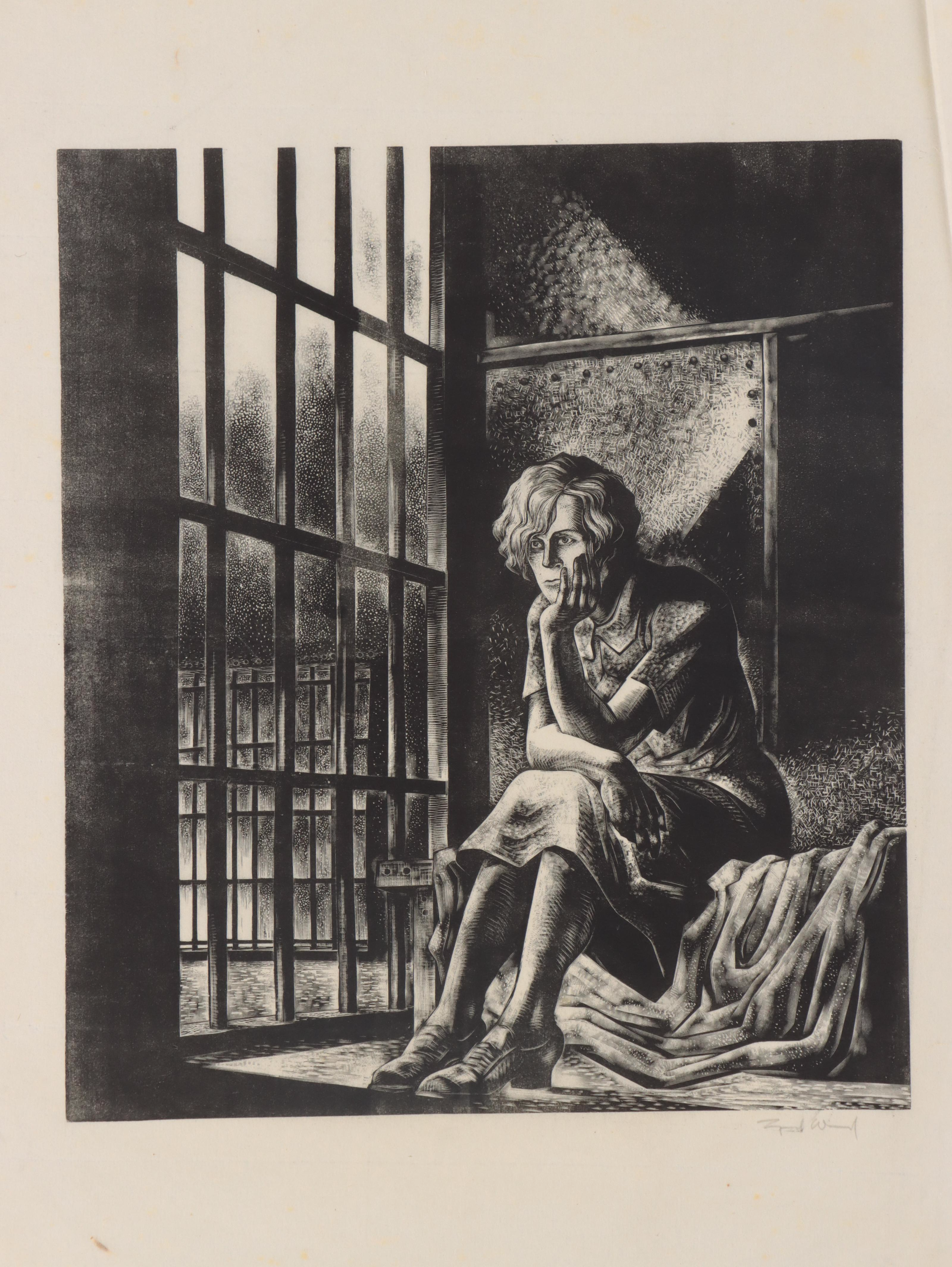 Lynd Ward Figurative Wood Engraving Illustrations